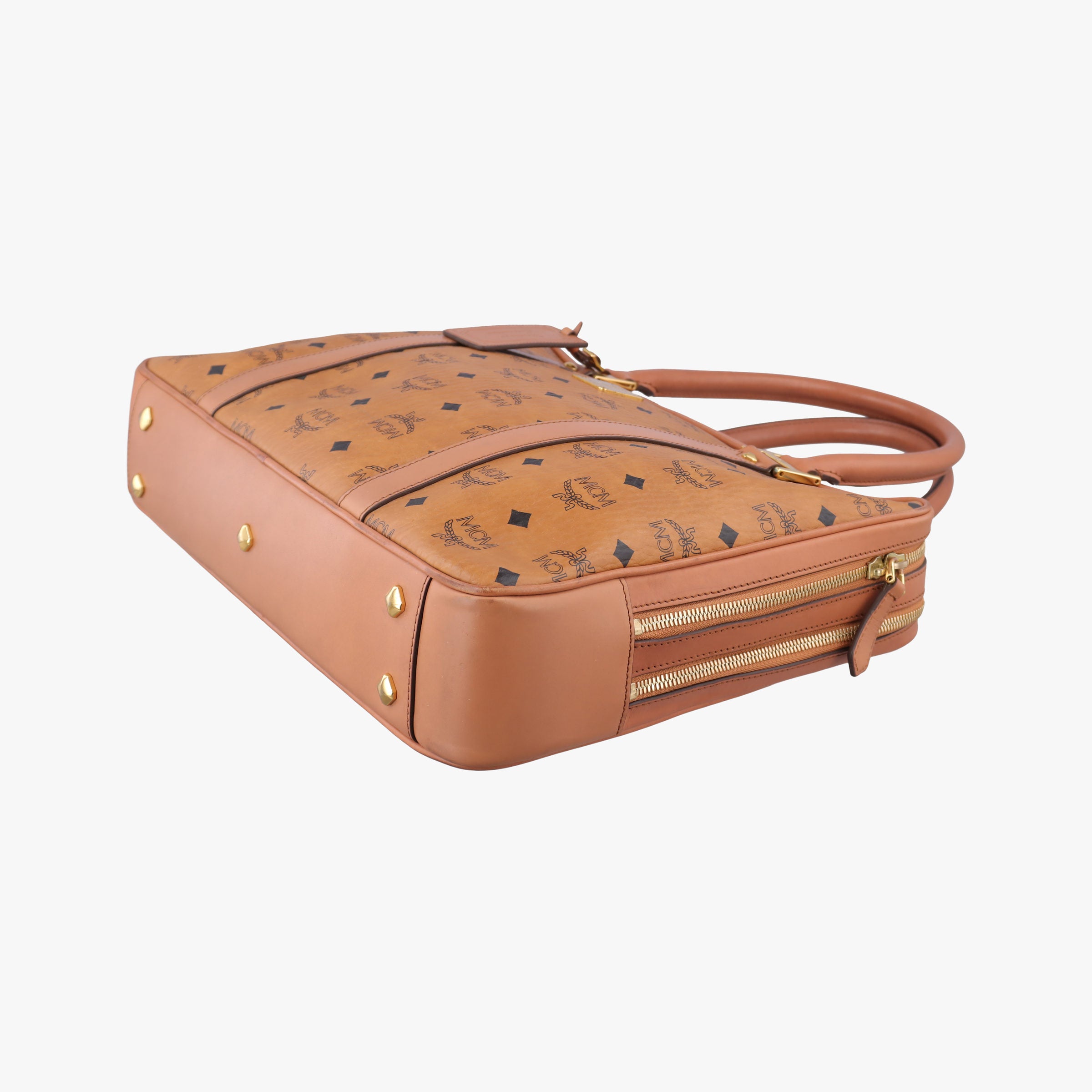 Logogram business Brown Leather 081507ロゴグラム ビジネス ブラウン レザー 081507