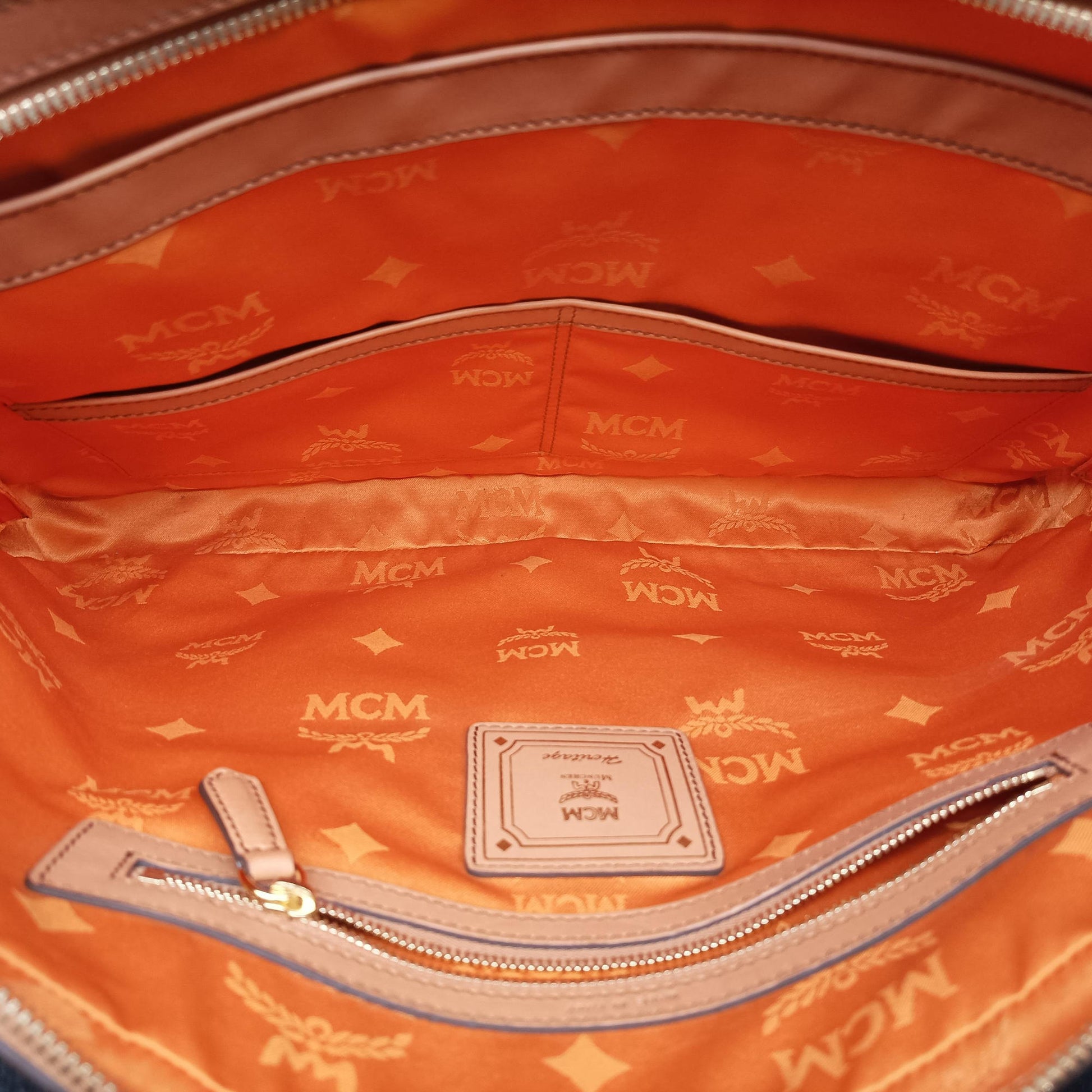 Logogram business Brown Leather 081507ロゴグラム ビジネス ブラウン レザー 081507