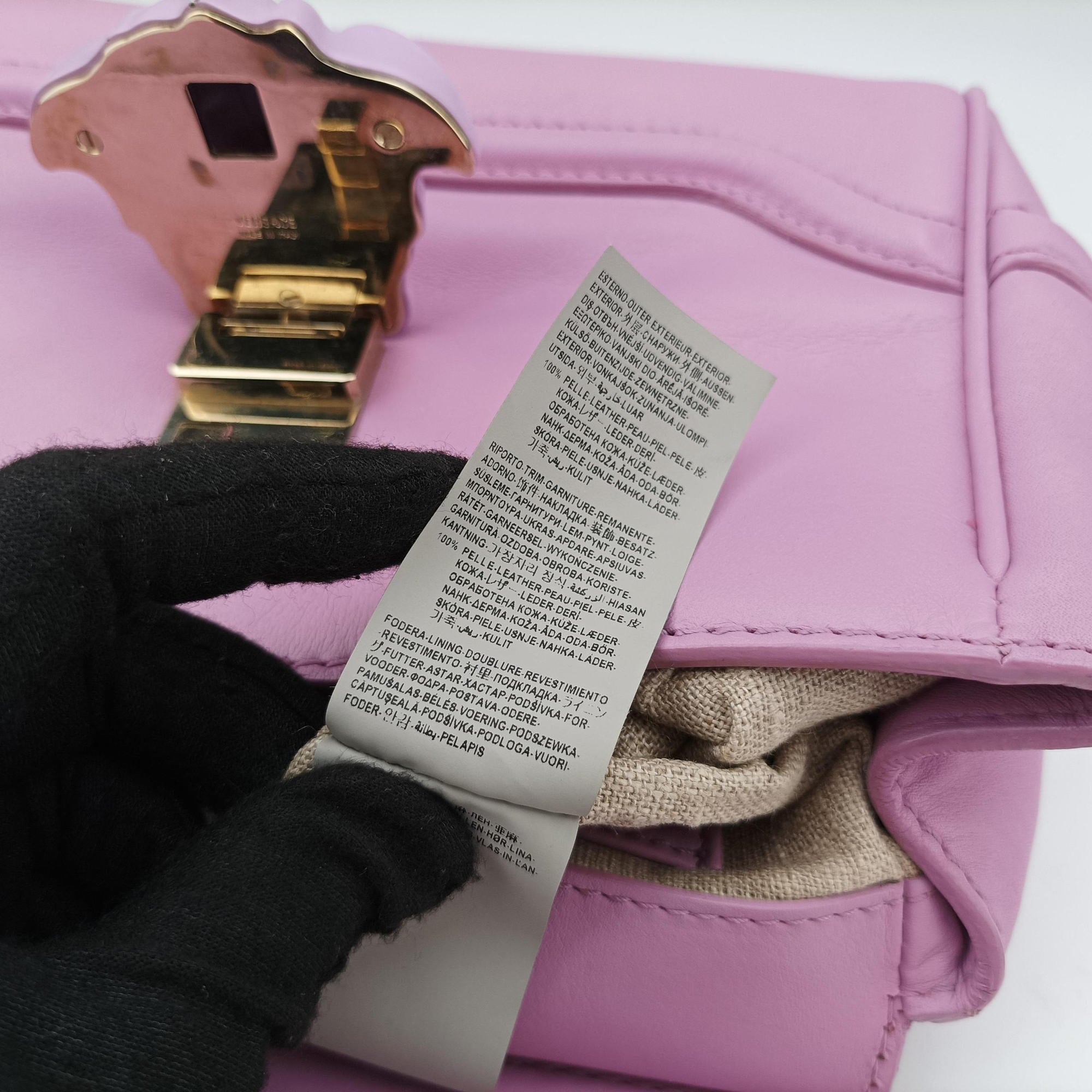 Palazzo Empire Medusa Pink Leather CLG 214921866961パラッツォエンパイア メドゥーサ ピンク レザー CLG 214921866961
