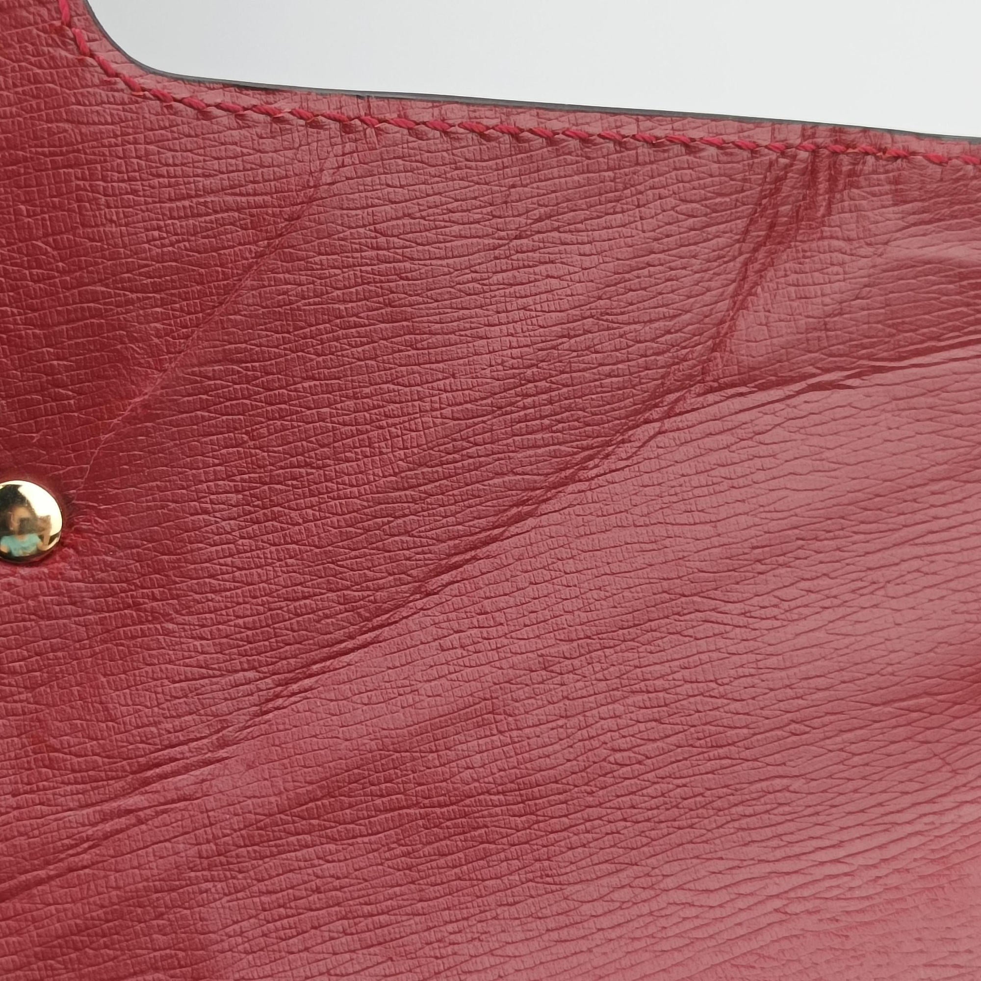 Sylvie red×Multicolour Leather 524405 E032208116シルヴィ レッド×マルチカラー レザー 524405 E032208116