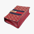Sylvie red×Multicolour Leather 524405 E032208116シルヴィ レッド×マルチカラー レザー 524405 E032208116