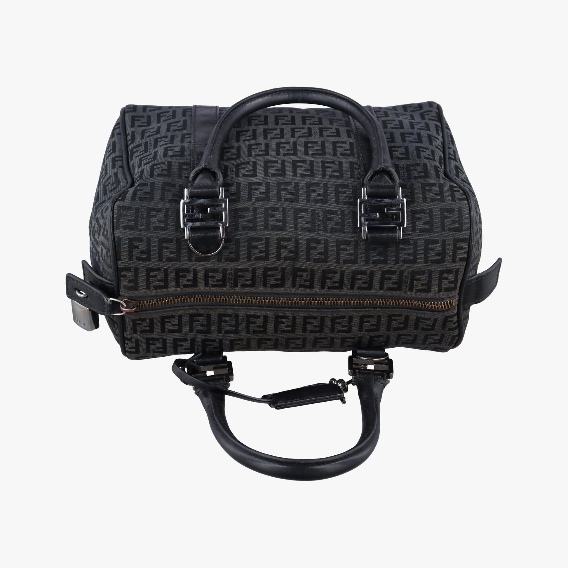Zucchino Forever Bauletto Black canvas x Leather 8BL068 8BL068/JQ5 119/2305ズッキーニフォーエバーバウレット ブラック キャンバスxレザー 8BL068 8BL068/JQ5 119/2305