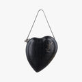 Love Box Heart Black Leather 466212 BCI466212.0717ラブボックス ハート型 ブラック レザー 466212 BCI466212.0717