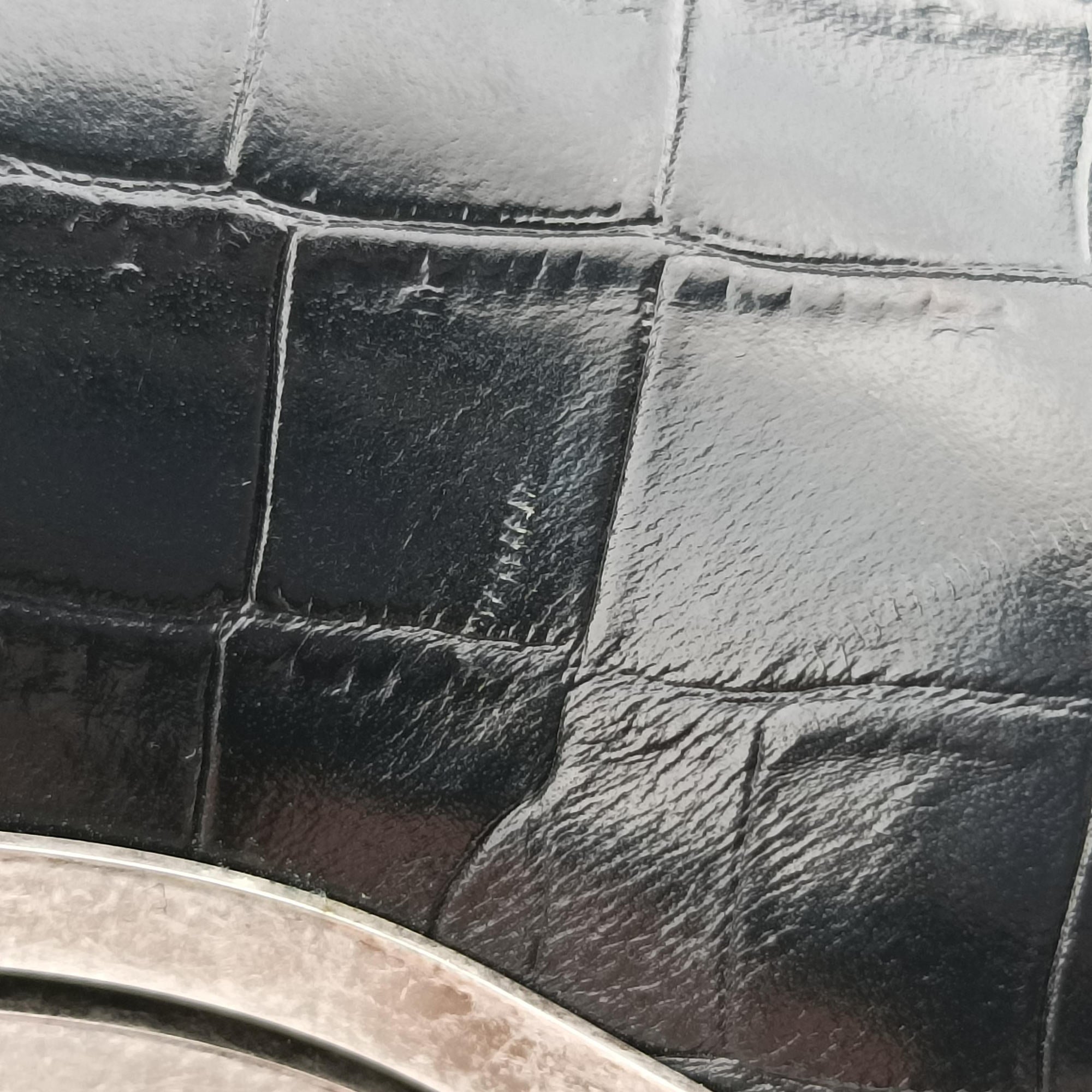 Love Box Heart Black Leather 466212 BCI466212.0717ラブボックス ハート型 ブラック レザー 466212 BCI466212.0717