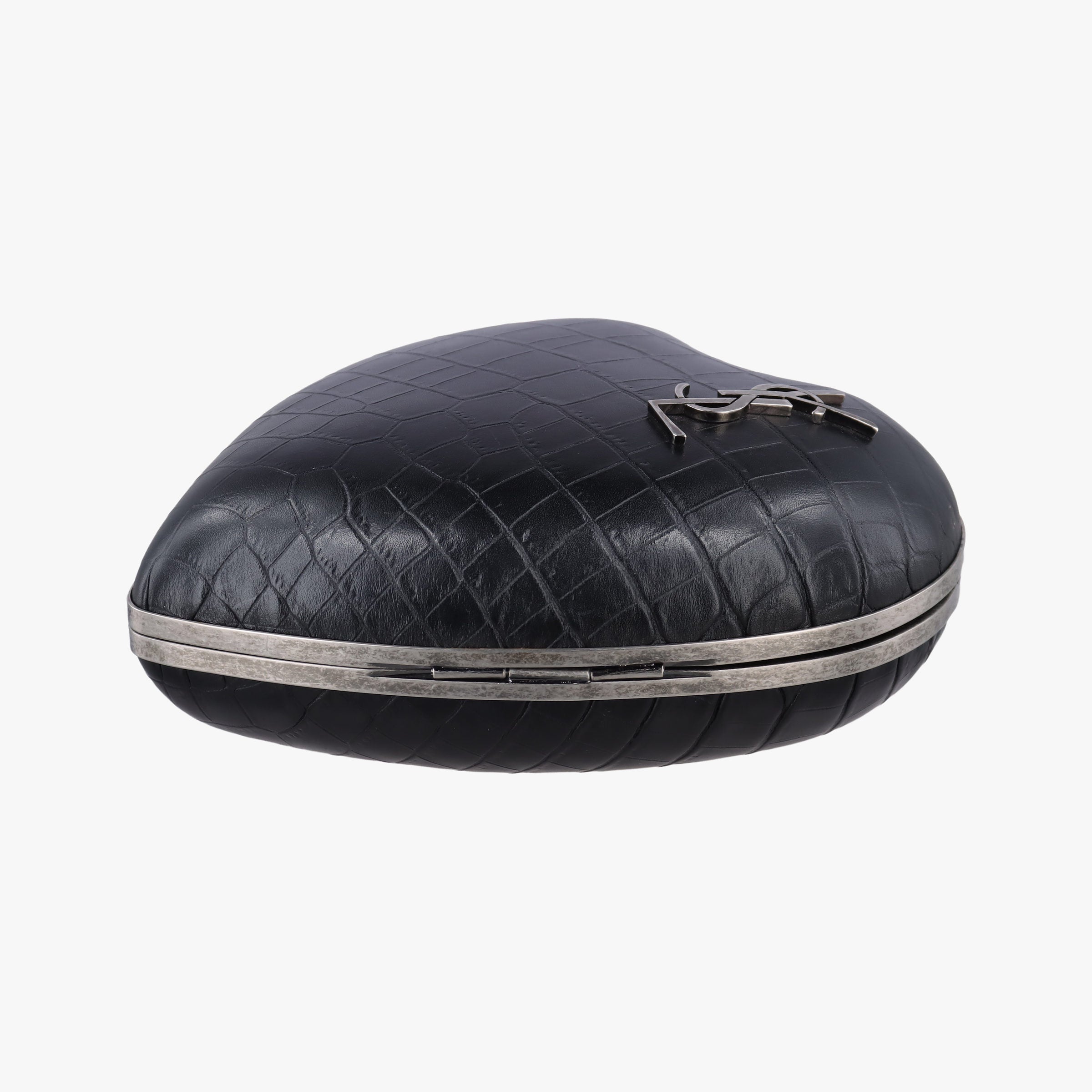 Love Box Heart Black Leather 466212 BCI466212.0717ラブボックス ハート型 ブラック レザー 466212 BCI466212.0717