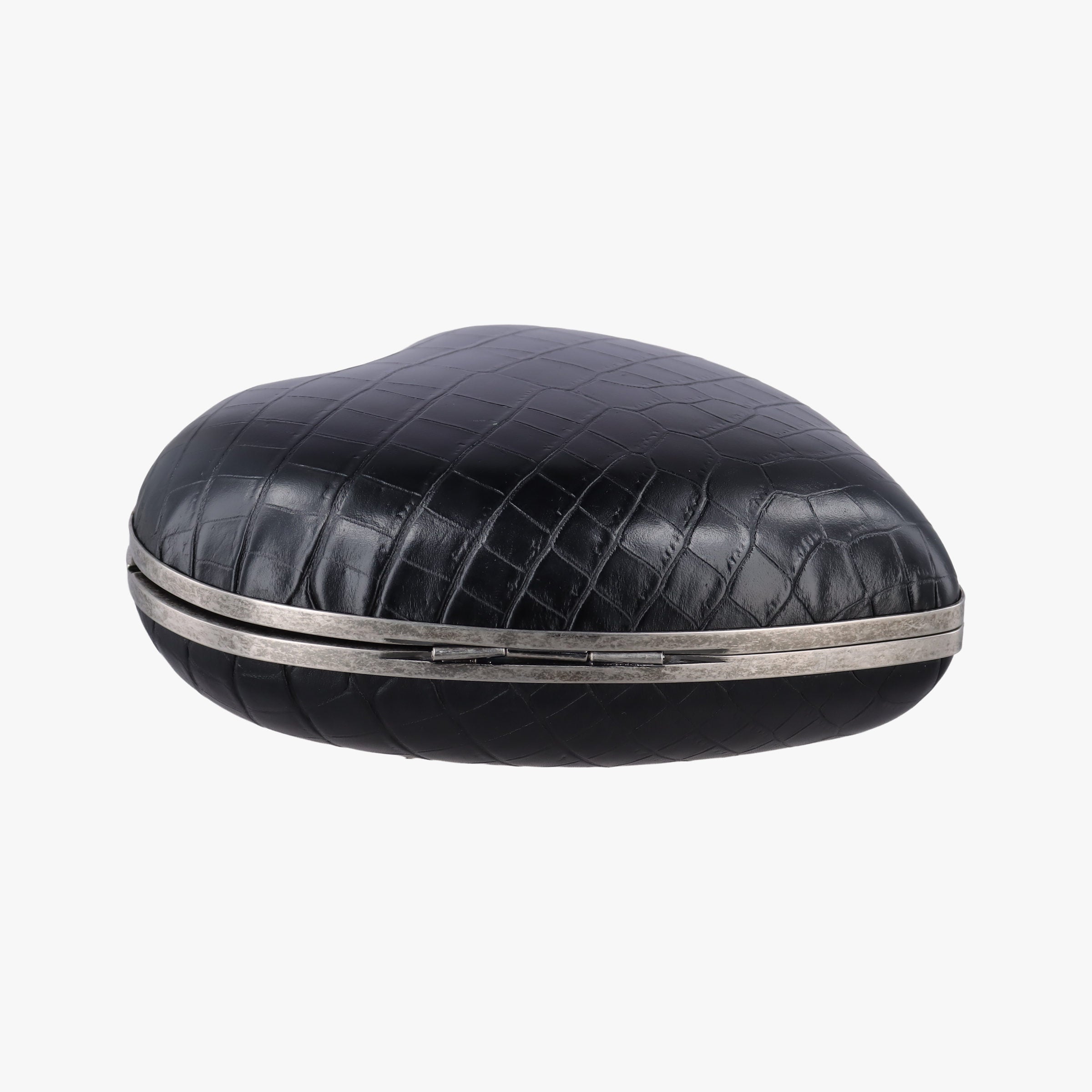 Love Box Heart Black Leather 466212 BCI466212.0717ラブボックス ハート型 ブラック レザー 466212 BCI466212.0717