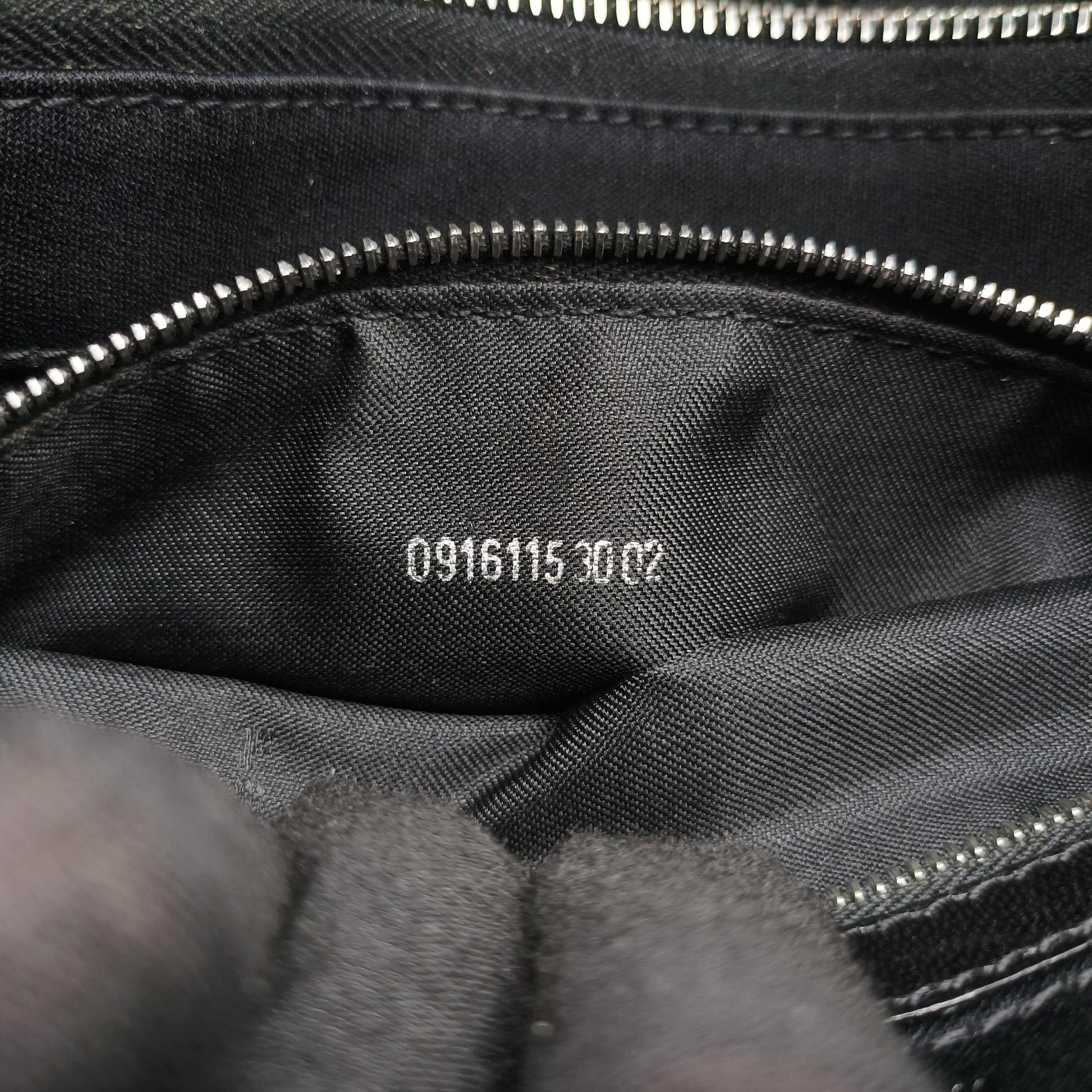 Baguette Black nylon 091611 0916115 3002マンマバケット ブラック ナイロン 091611 0916115 3002