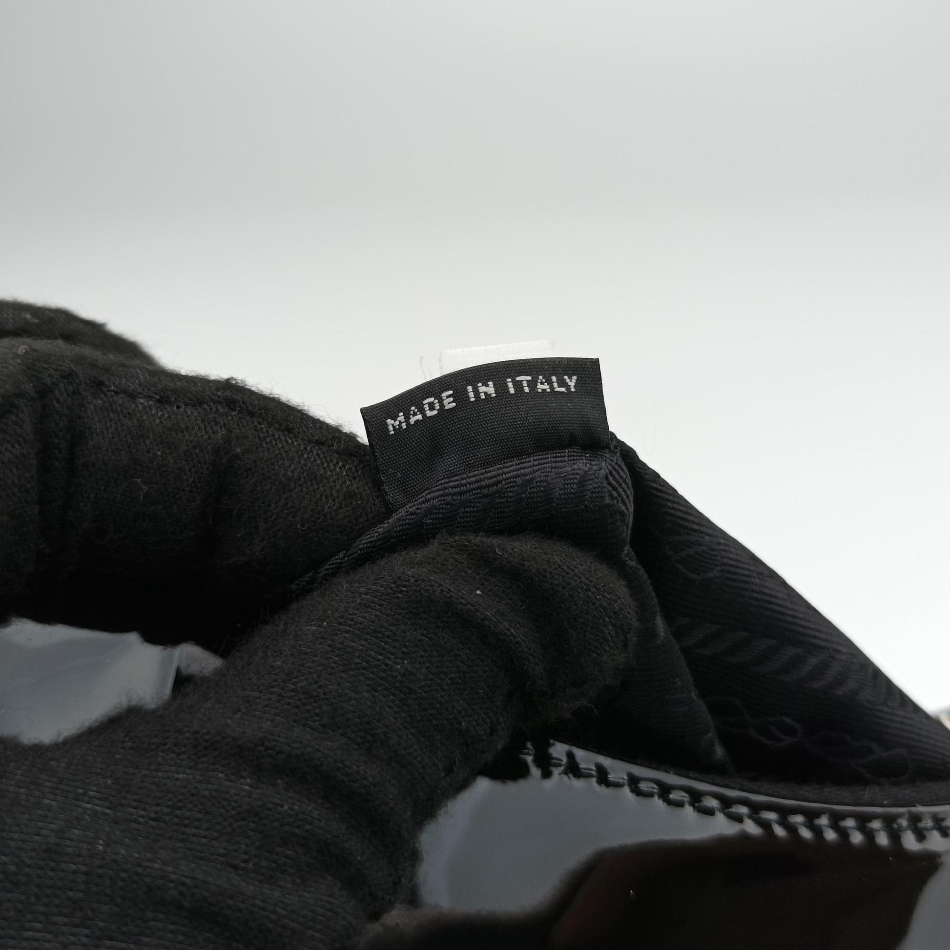 Re-Edition Black Patent leather 7/Dリ エディション ブラック パテントレザー 7/D
