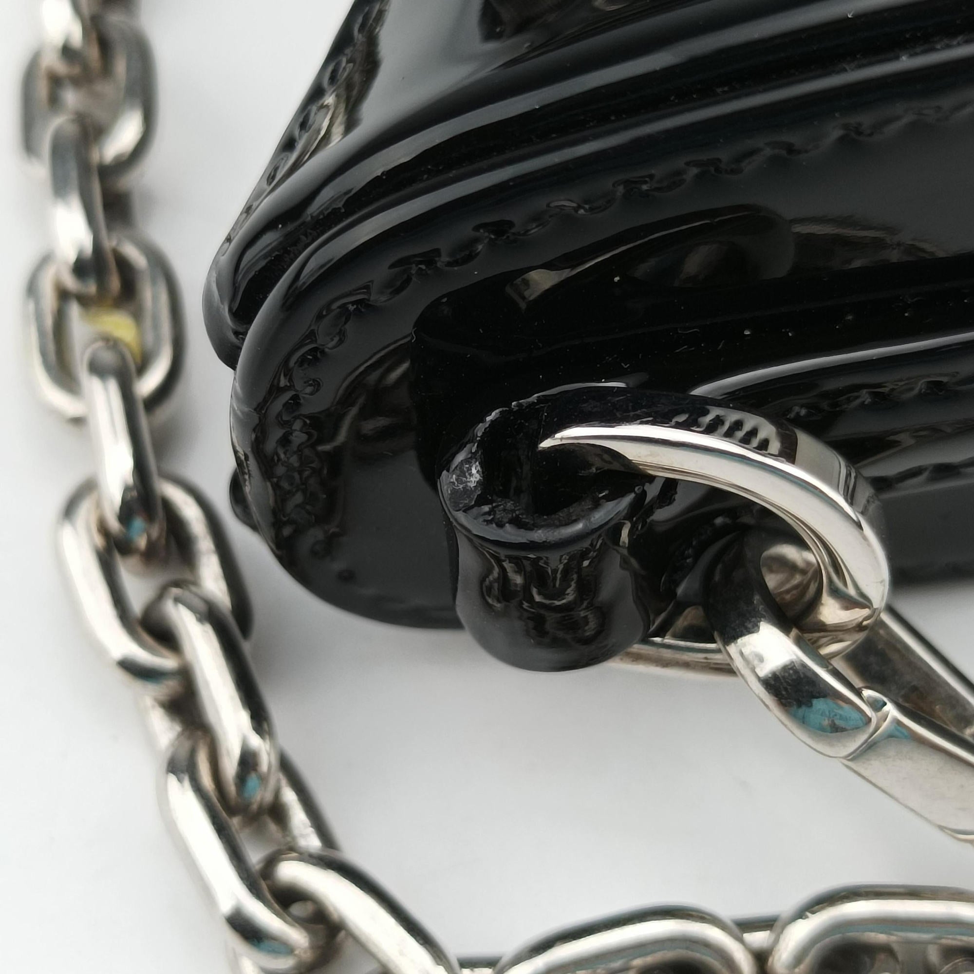 Re-Edition Black Patent leather 7/Dリ エディション ブラック パテントレザー 7/D
