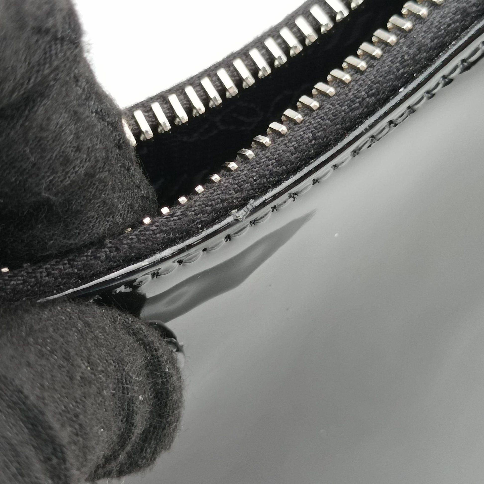 Re-Edition Black Patent leather 7/Dリ エディション ブラック パテントレザー 7/D