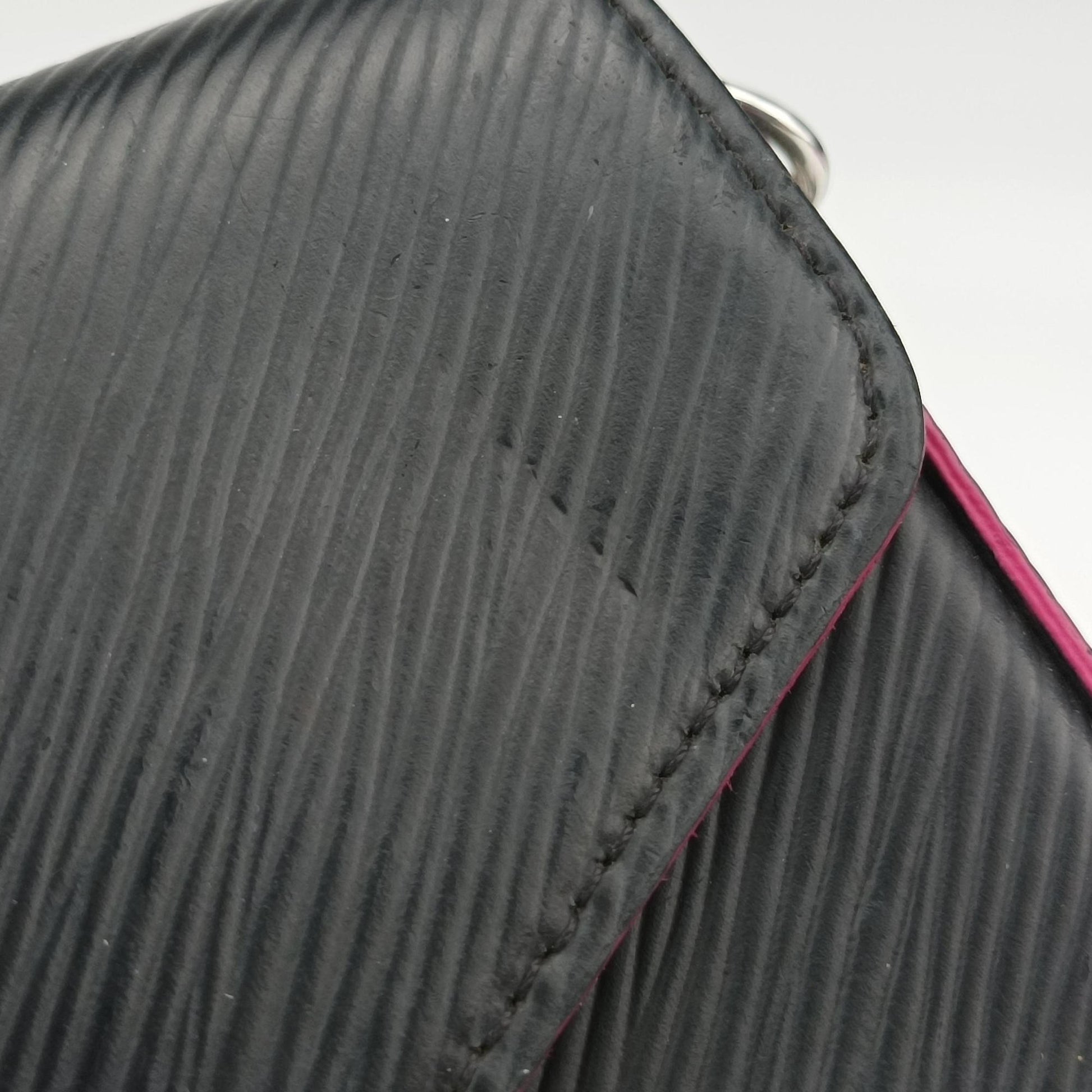 Pochette Felice Noir×Pink Epi M64579 TJ1158ポシェット フェリーチェ ノワール×ピンク エピ M64579 TJ1158