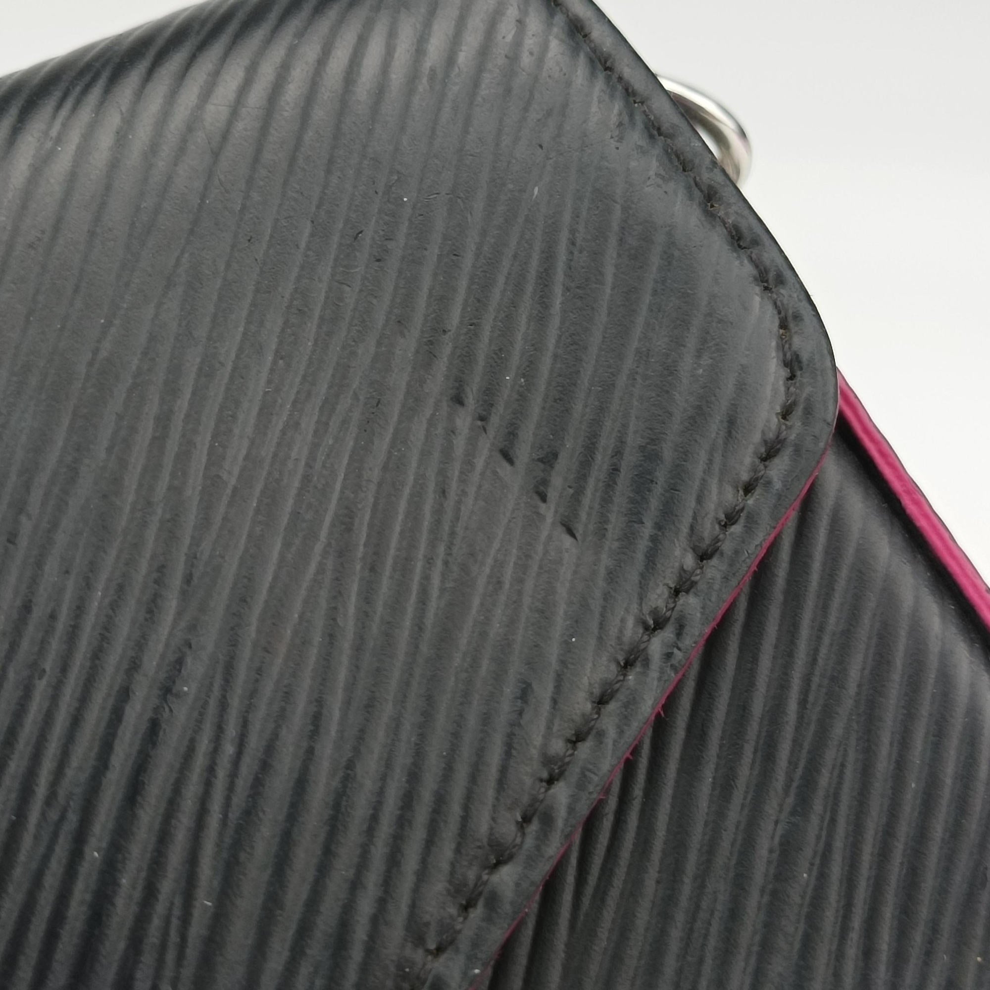 Pochette Felice Noir×Pink Epi M64579 TJ1158ポシェット フェリーチェ ノワール×ピンク エピ M64579 TJ1158