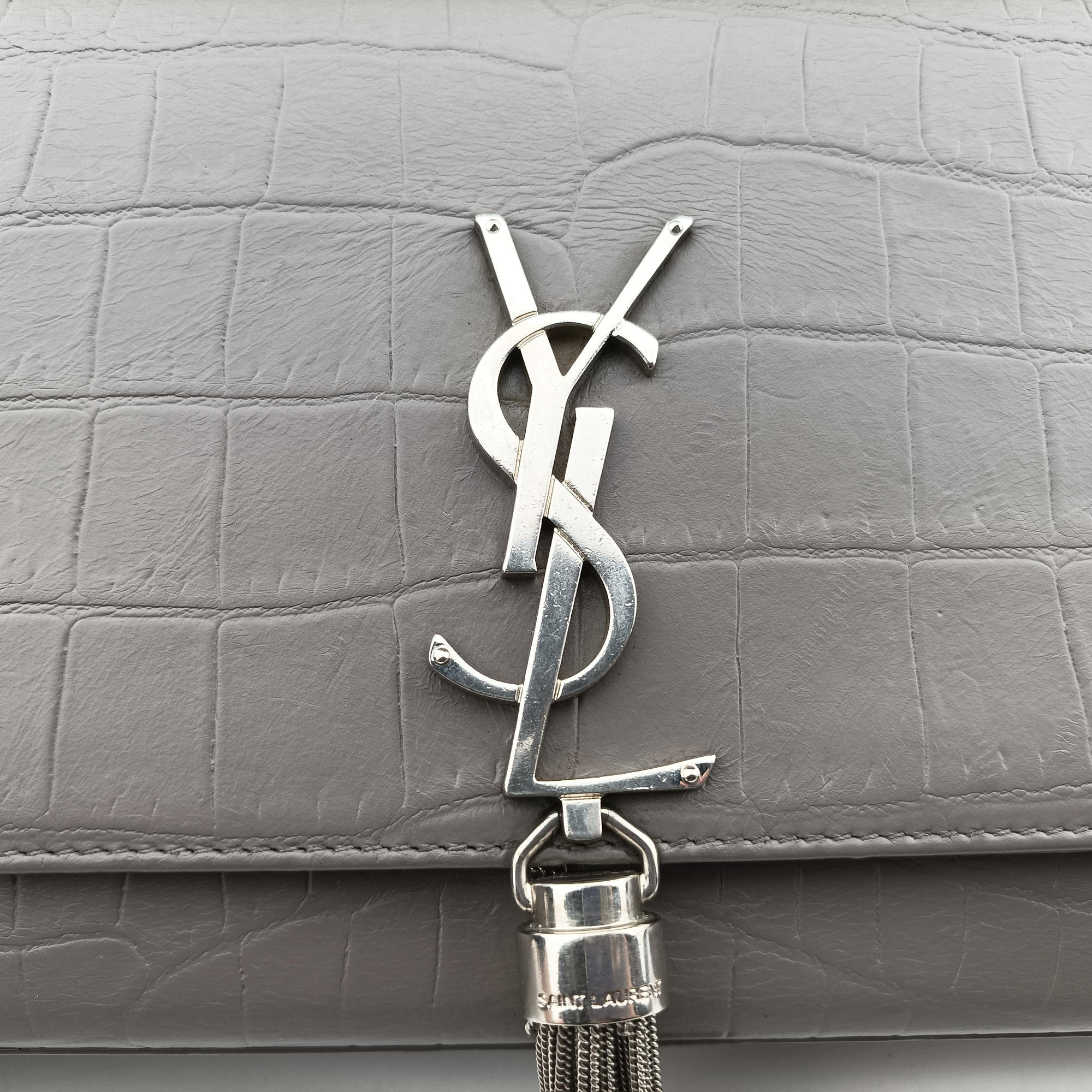 KATE Grey Leather 354119 PLB354119.0915ケイト グレー レザー 354119 PLB354119.0915