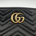 GG Marmont Black Leather 447632 A026238899GGマーモント ブラック レザー 447632 A026238899