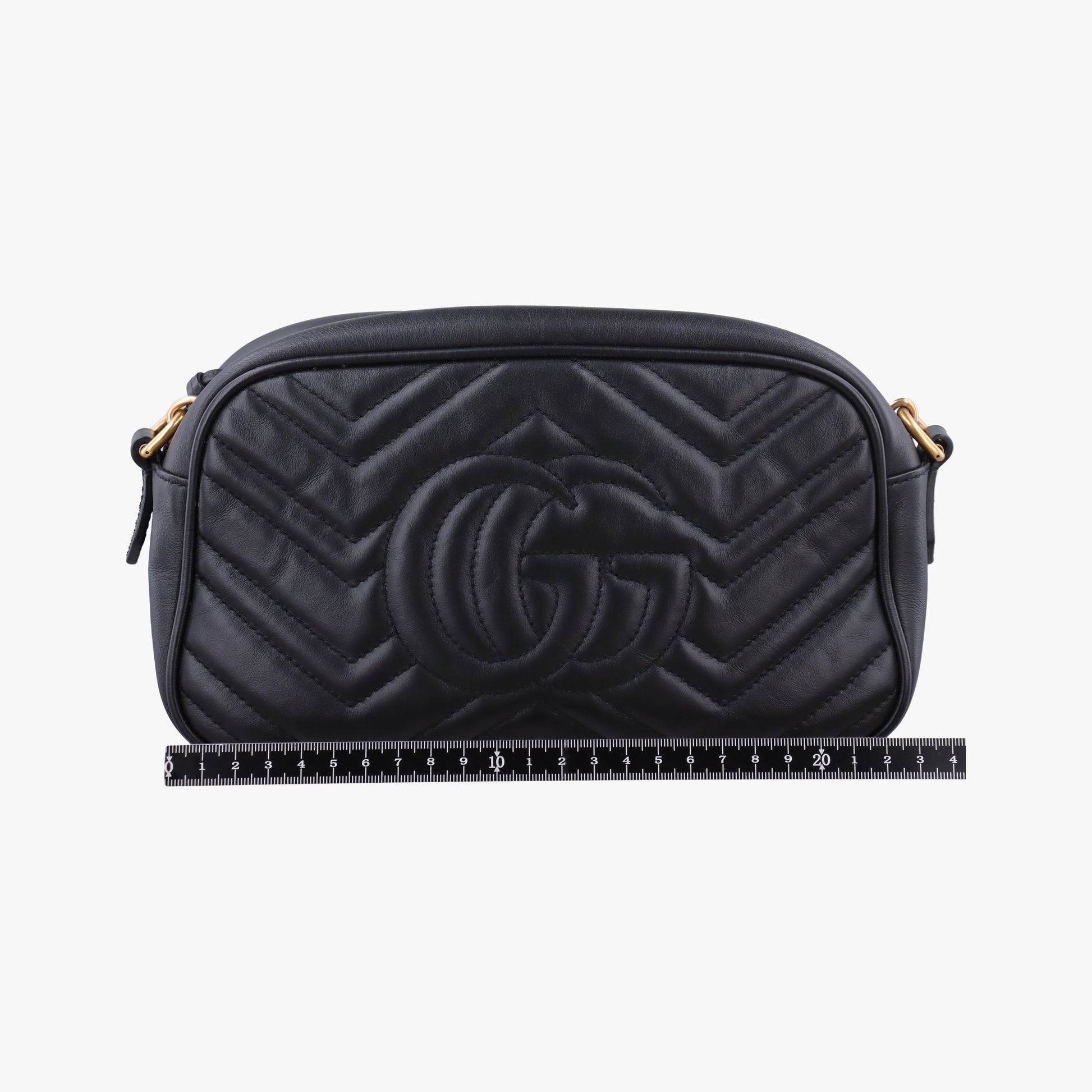 GG Marmont Black Leather 447632 A026238899GGマーモント ブラック レザー 447632 A026238899