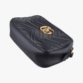 GG Marmont Black Leather 447632 A026238899GGマーモント ブラック レザー 447632 A026238899