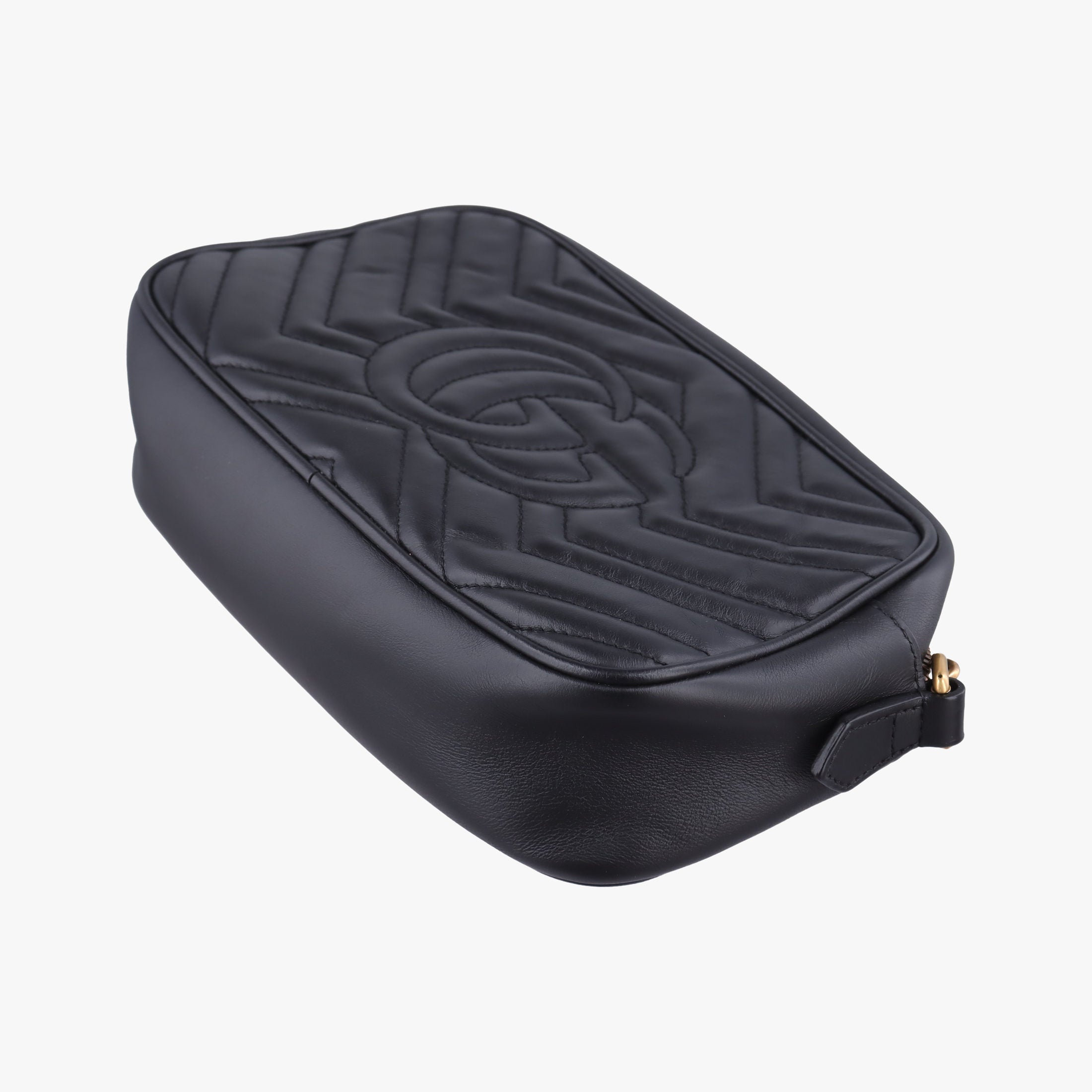 GG Marmont Black Leather 447632 A026238899GGマーモント ブラック レザー 447632 A026238899