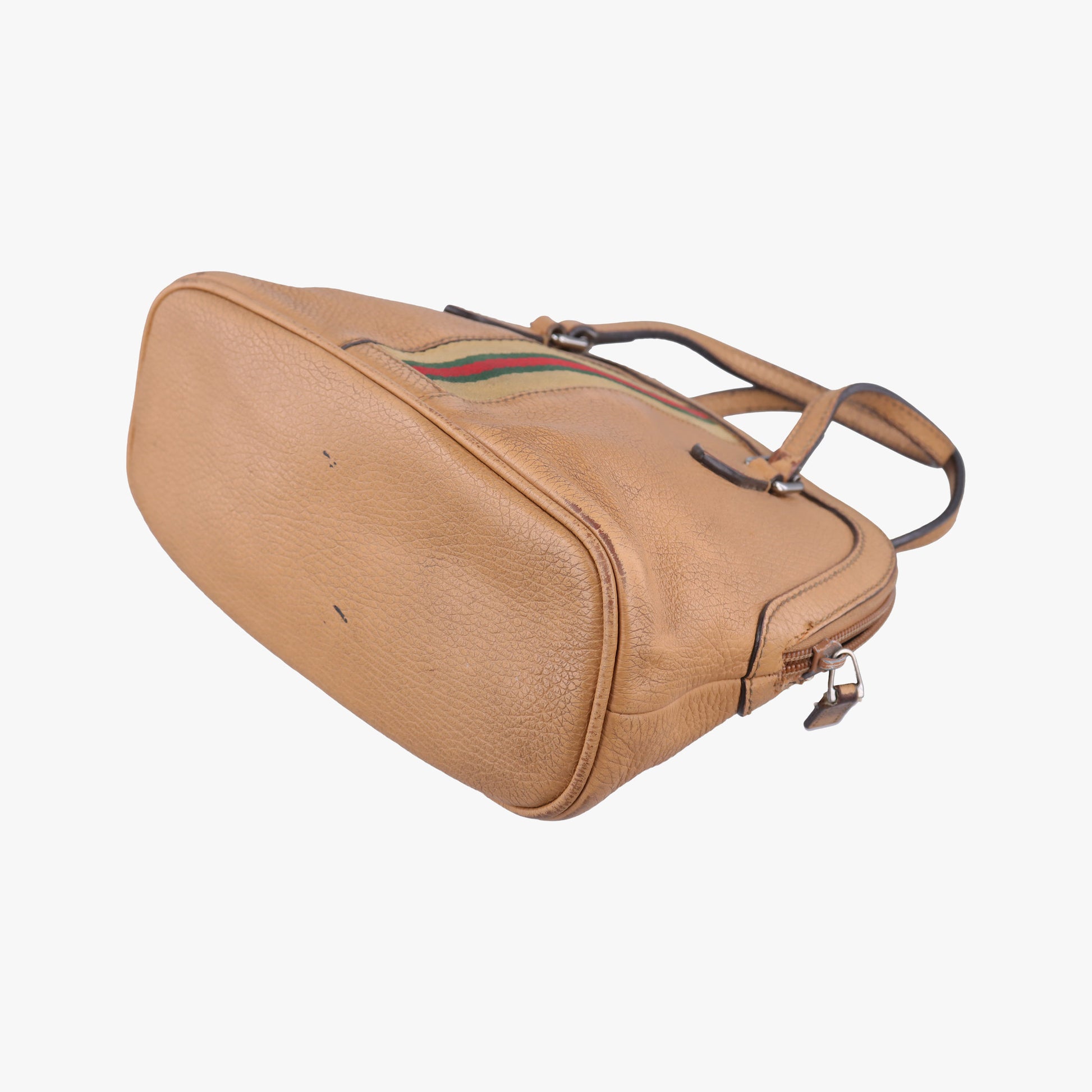 Microguccissima dome Beige Leather 341504 E016326559マイクログッチシマ ベージュ レザー 341504 E016326559
