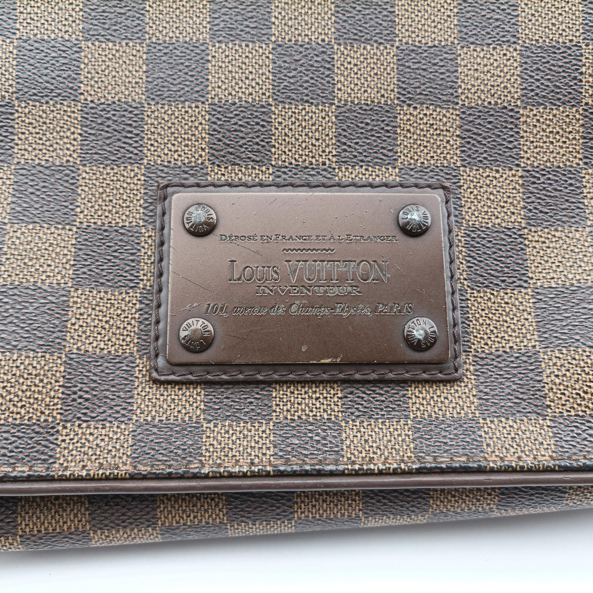 BROOKLYN MM EBENE Damier Canvas N51211 SR2069ブルックリンMM エベヌ ダミエキャンバス N51211 SR2069