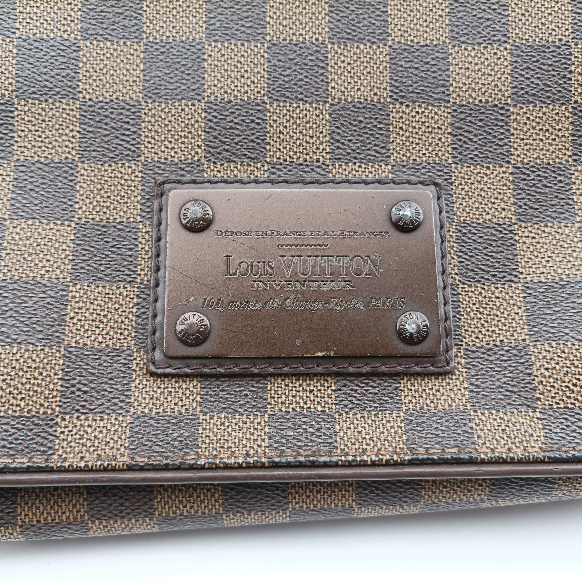BROOKLYN MM EBENE Damier Canvas N51211 SR2069ブルックリンMM エベヌ ダミエキャンバス N51211 SR2069