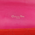 Miss Dior CANNAGE New Lock Pink lambskin 18-MA-0153ミス ディオール カナージュ ニューロック ピンク ラムスキン 18-MA-0153