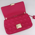 Miss Dior CANNAGE New Lock Pink lambskin 18-MA-0153ミス ディオール カナージュ ニューロック ピンク ラムスキン 18-MA-0153