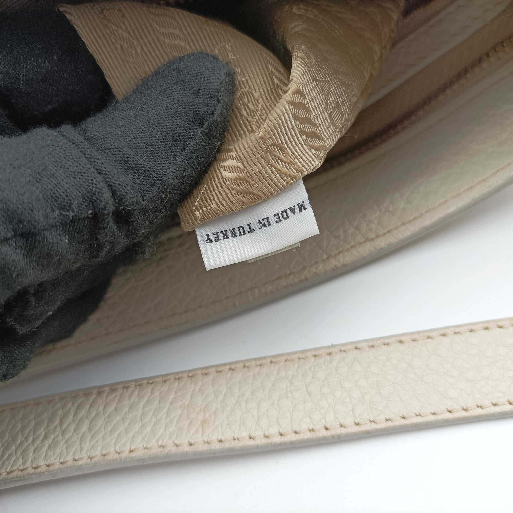 Canapa logo jacquard Navy × white Canvas × leather 197カナパ ロゴジャガード ネイビー × ホワイト キャンバス × レザー BT867A 197