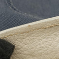 Canapa logo jacquard Navy × white Canvas × leather 197カナパ ロゴジャガード ネイビー × ホワイト キャンバス × レザー BT867A 197