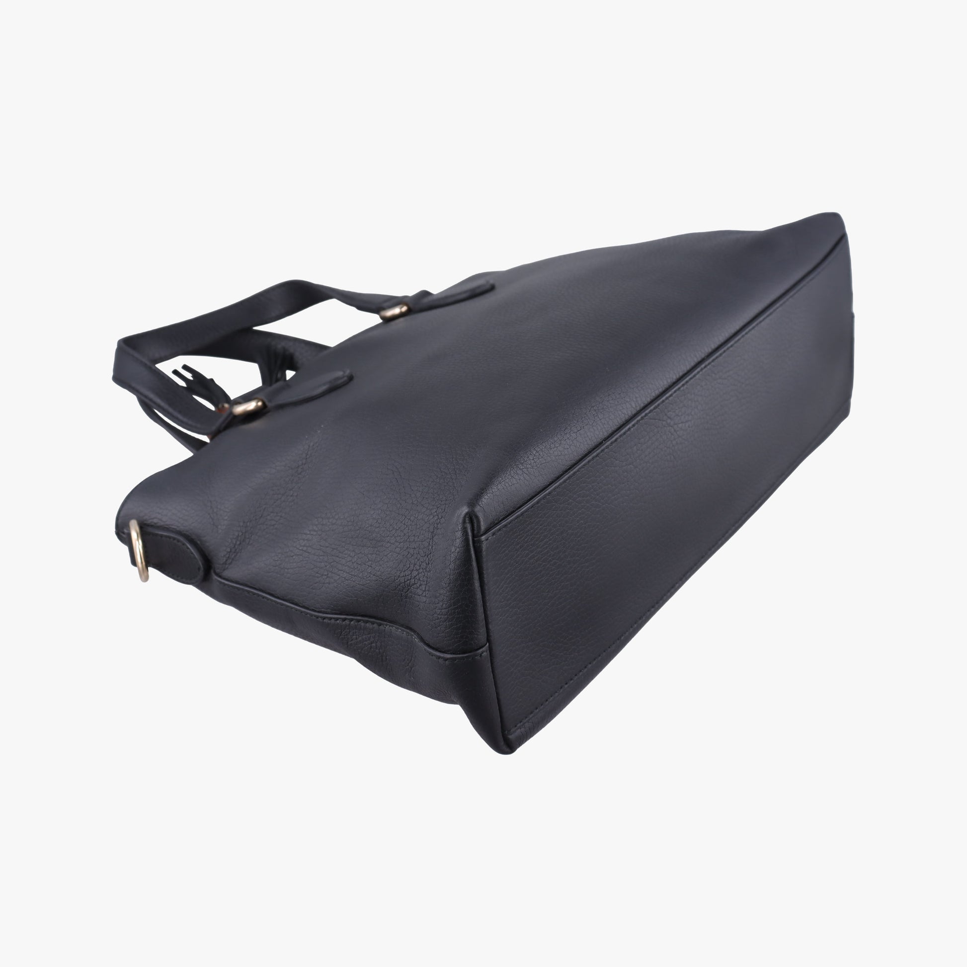 Bamboo Tassel Tote Black Leather 449642 C023647401バンブー タッセル トート ブラック レザー 449642 C023647401