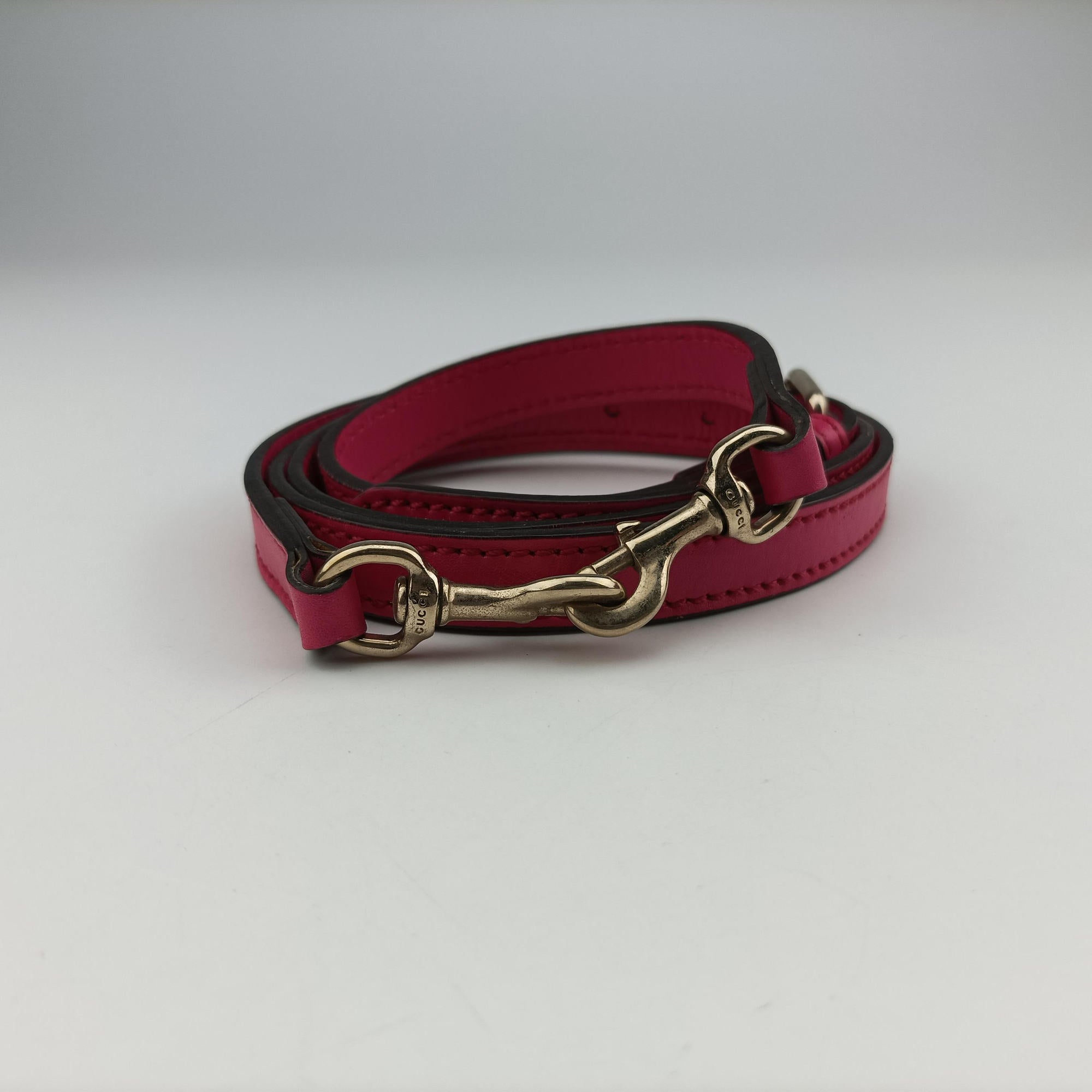 Bright Diamante Rose Leather 354224 H016269678ブライトディアマンテ ローズ レッド レザー 354224 H016269678
