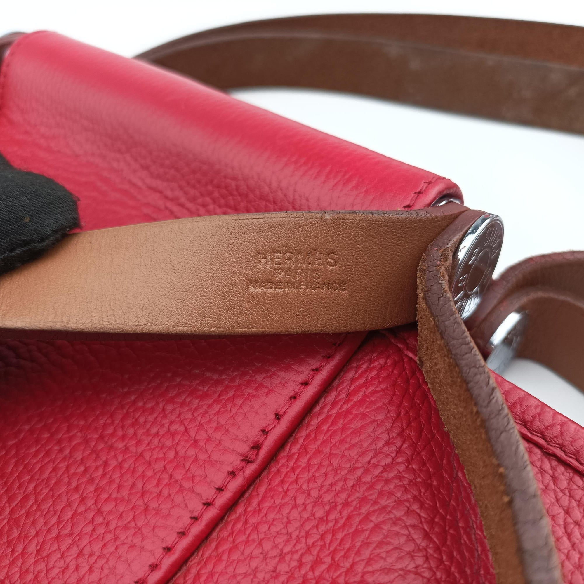 Cabag Elan Red Togo leather AR▢Mカバ シエ レッド トゴ  AR▢M