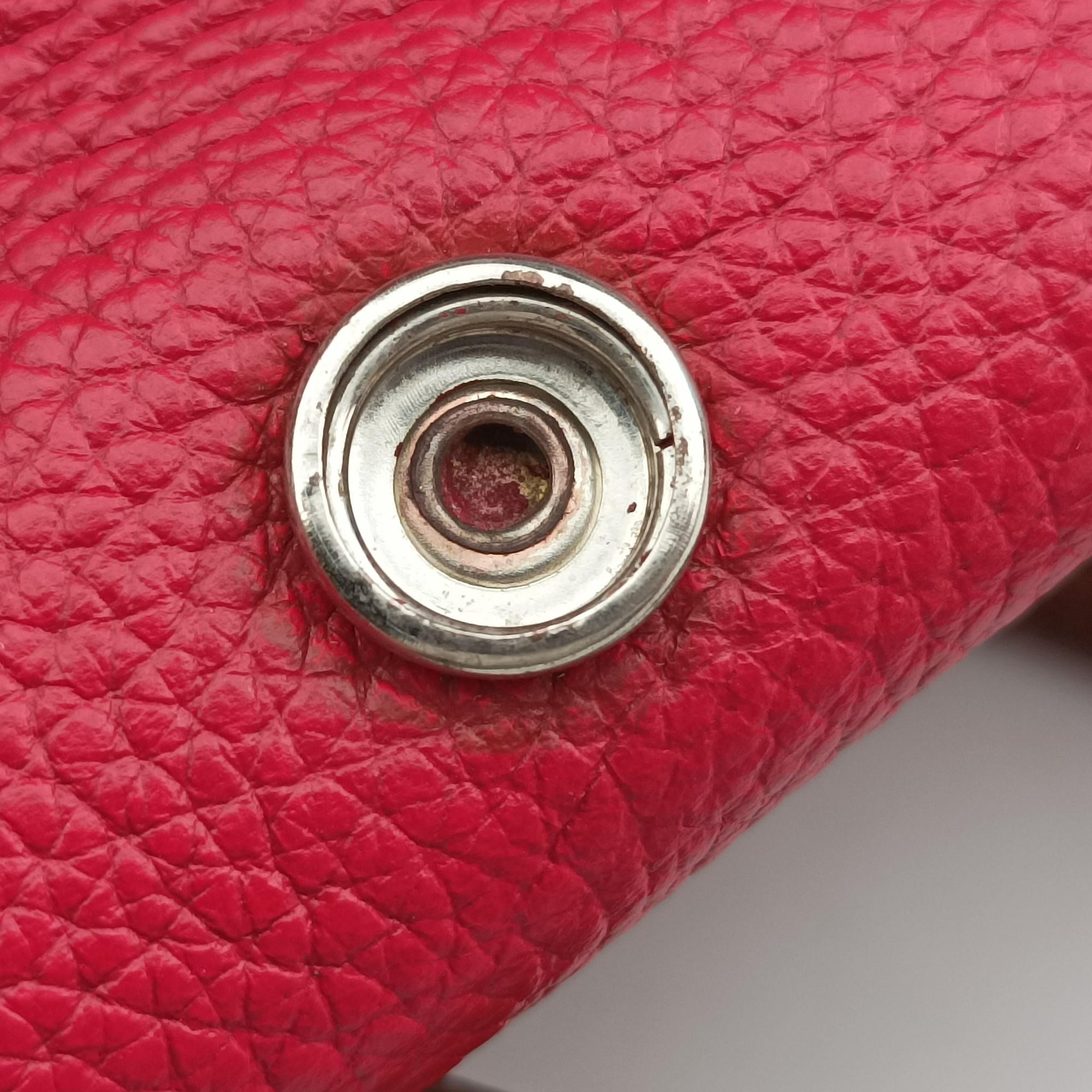 Cabag Elan Red Togo leather AR▢Mカバ シエ レッド トゴ  AR▢M