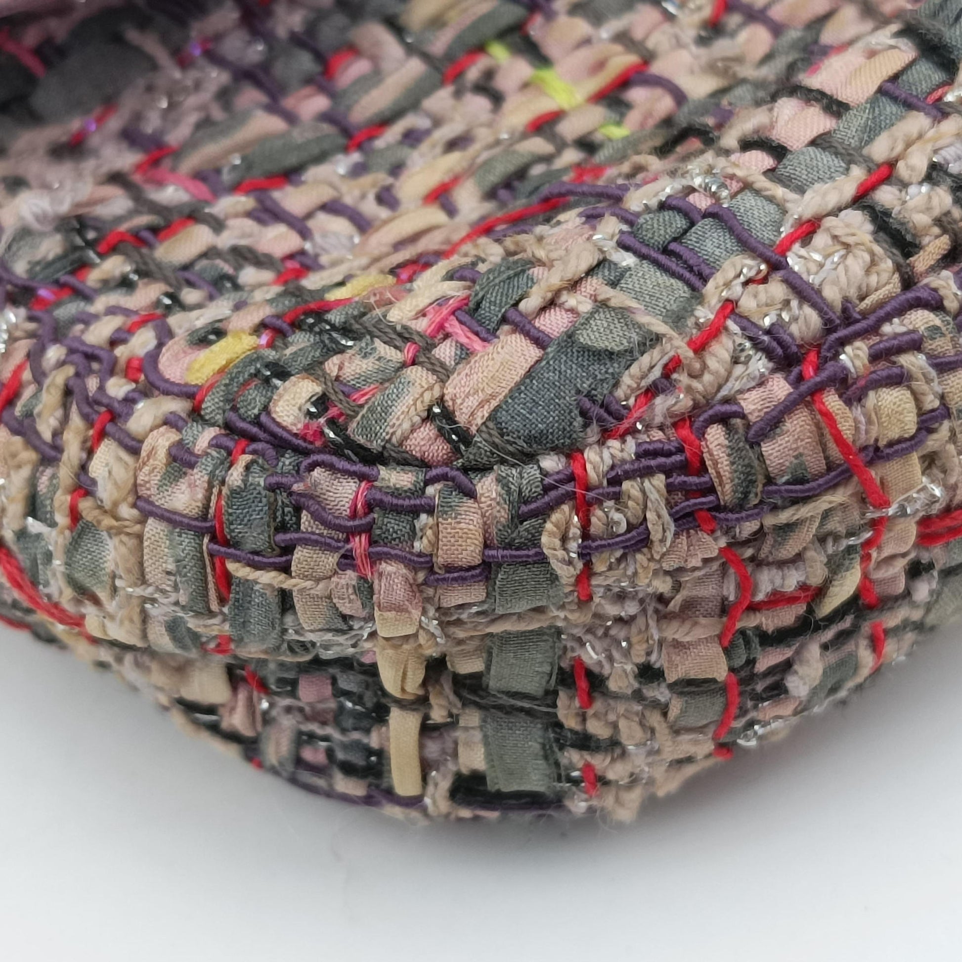 Miss Dior Multicolour Tweed × Leather 12-MA-0194ミスディオール マルチカラー ツイード×レザー 12-MA-0194