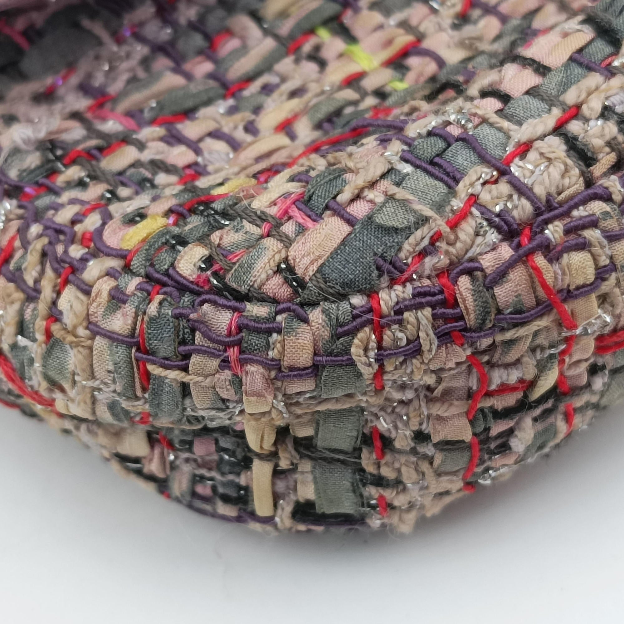 Miss Dior Multicolour Tweed × Leather 12-MA-0194ミスディオール マルチカラー ツイード×レザー 12-MA-0194
