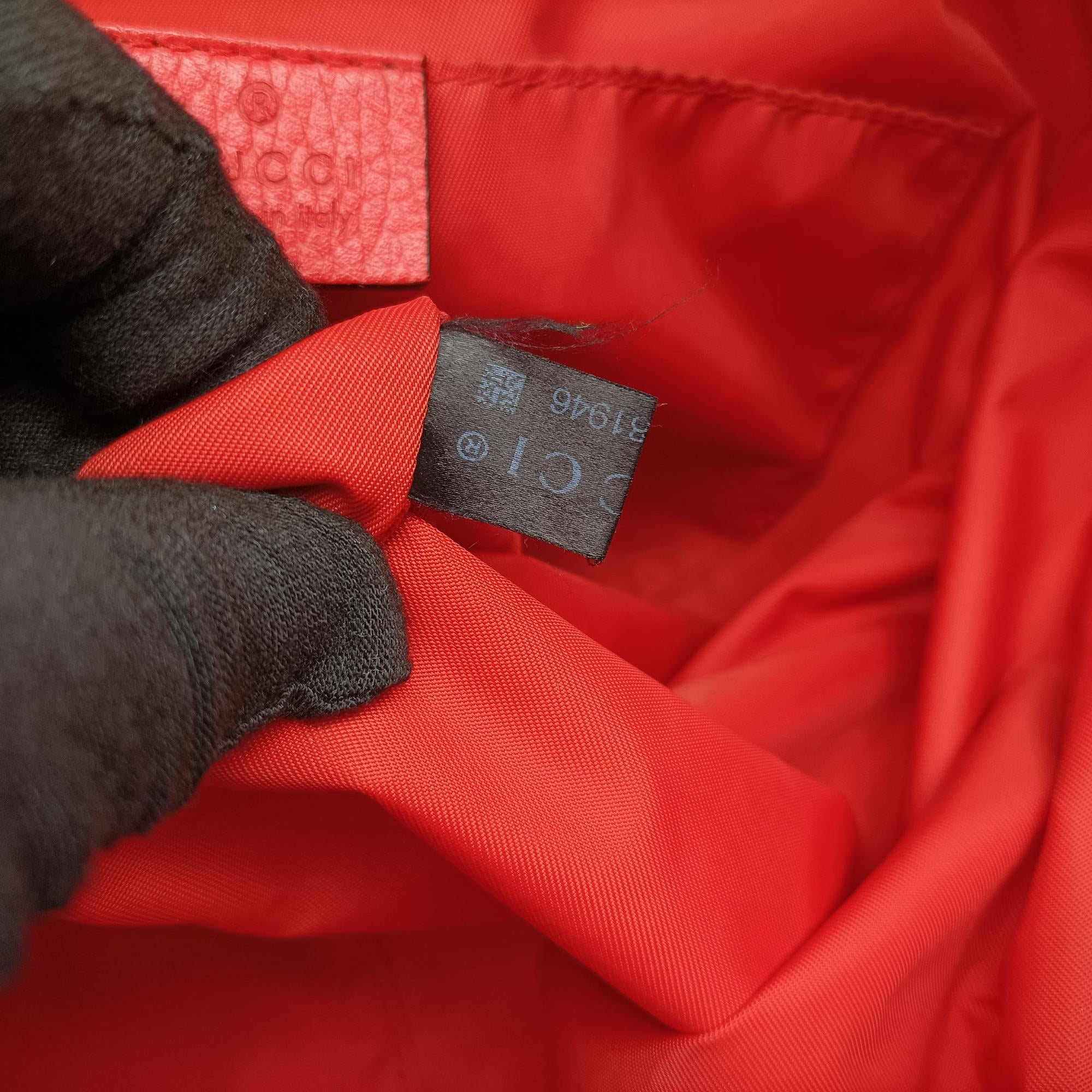 GG Monogram Orange nylon 406361 G019081946GG柄 オレンジ ナイロン 406361 G019081946