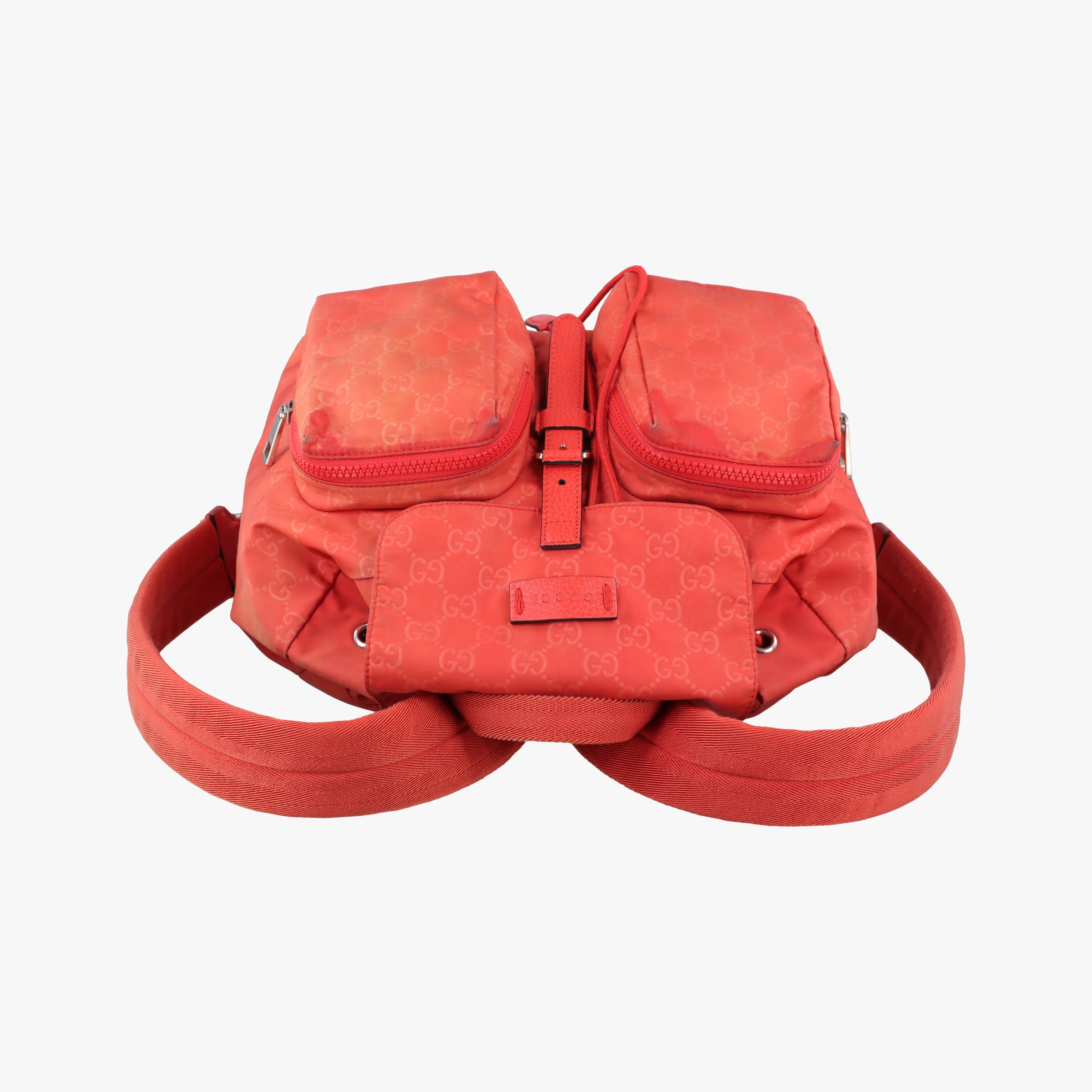 GG Monogram Orange nylon 406361 G019081946GG柄 オレンジ ナイロン 406361 G019081946