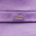 Double flap chain Purple Leather 14/Cダブルフラップチェーン パープル レザー 14/C