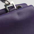 Double flap chain Purple Leather 14/Cダブルフラップチェーン パープル レザー 14/C