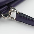 Double flap chain Purple Leather 14/Cダブルフラップチェーン パープル レザー 14/C