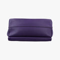Double flap chain Purple Leather 14/Cダブルフラップチェーン パープル レザー 14/C