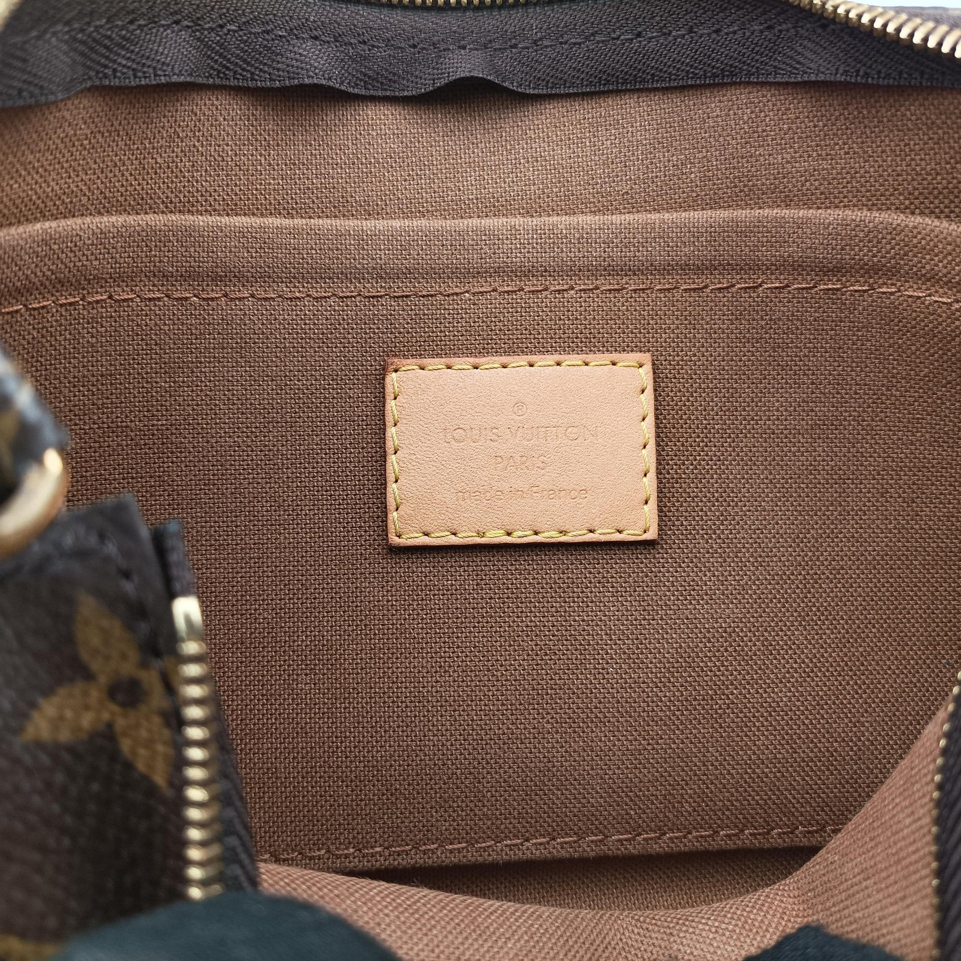 MULTI POCHETTE ACCESSOIRES MARRON×ROSE CLAIRE Monogram Canvas M44840 SP4290ミュルティポシェットアクセソワール マロン×ローズ クレール モノグラムキャンバス M44840 SP4290