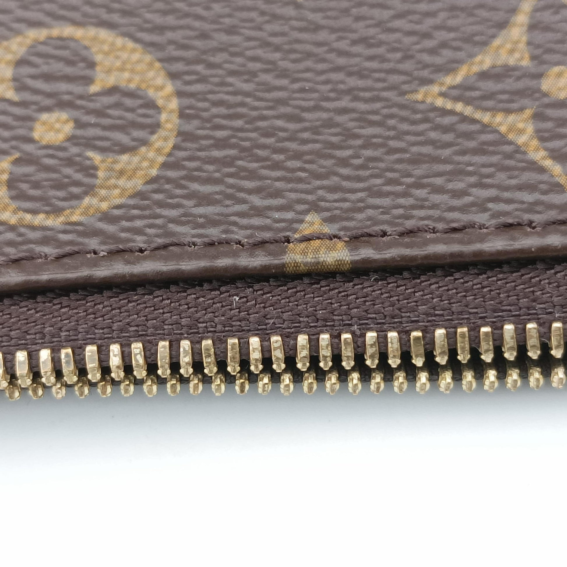 MULTI POCHETTE ACCESSOIRES MARRON×ROSE CLAIRE Monogram Canvas M44840 SP4290ミュルティポシェットアクセソワール マロン×ローズ クレール モノグラムキャンバス M44840 SP4290