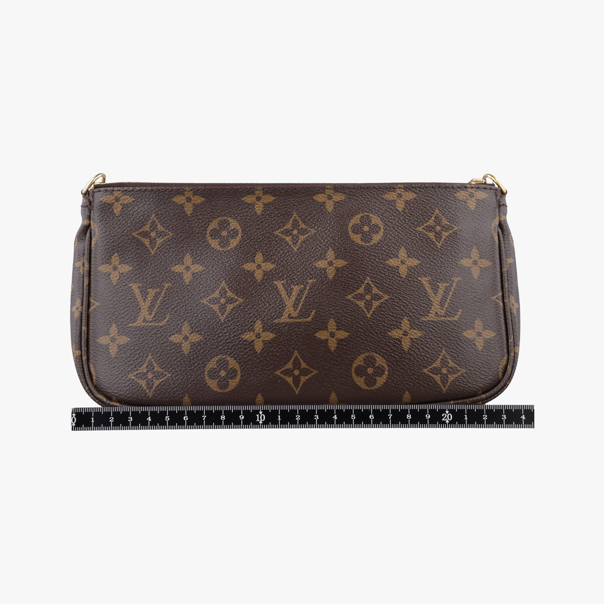 MULTI POCHETTE ACCESSOIRES MARRON×ROSE CLAIRE Monogram Canvas M44840 SP4290ミュルティポシェットアクセソワール マロン×ローズ クレール モノグラムキャンバス M44840 SP4290