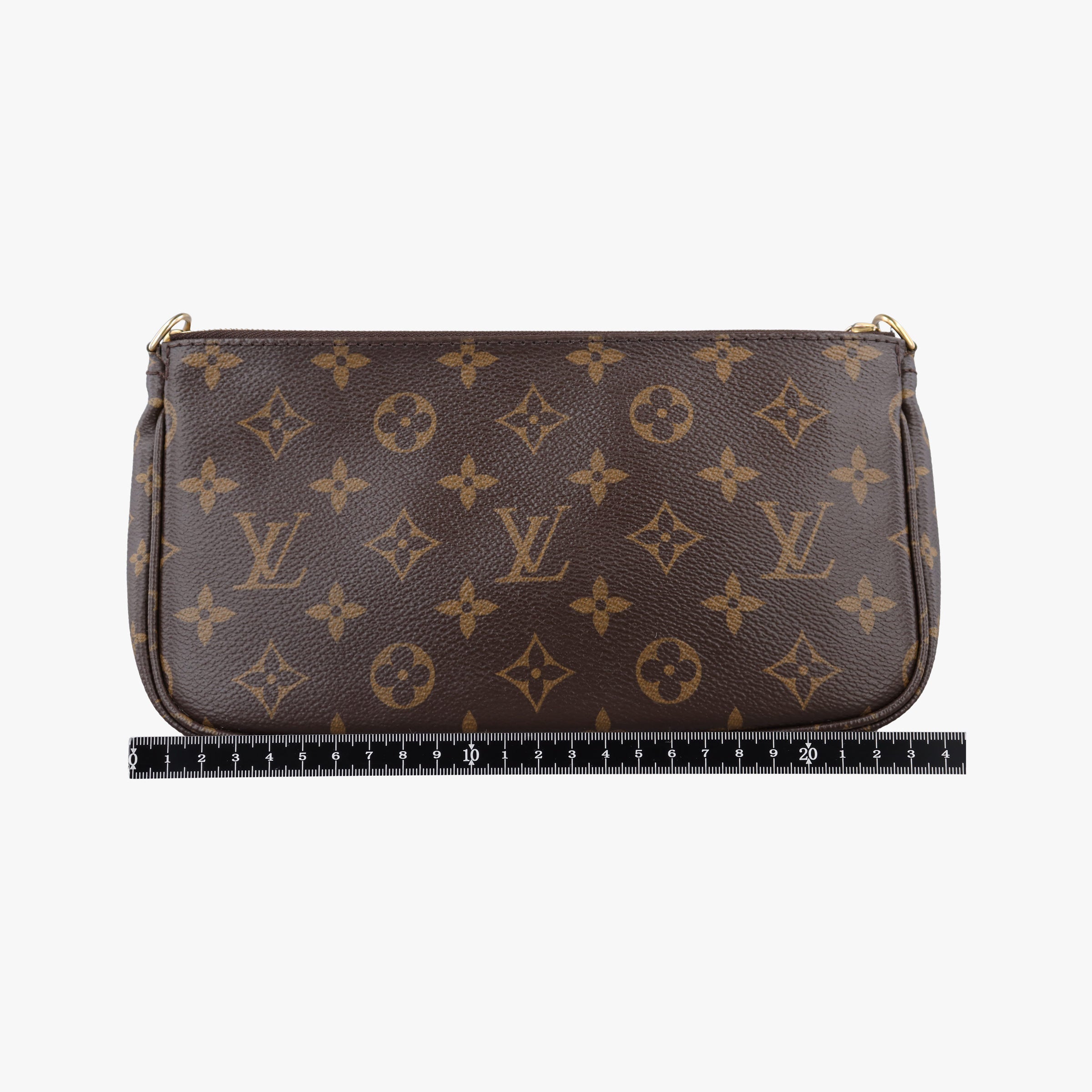 MULTI POCHETTE ACCESSOIRES MARRON×ROSE CLAIRE Monogram Canvas M44840 SP4290ミュルティポシェットアクセソワール マロン×ローズ クレール モノグラムキャンバス M44840 SP4290