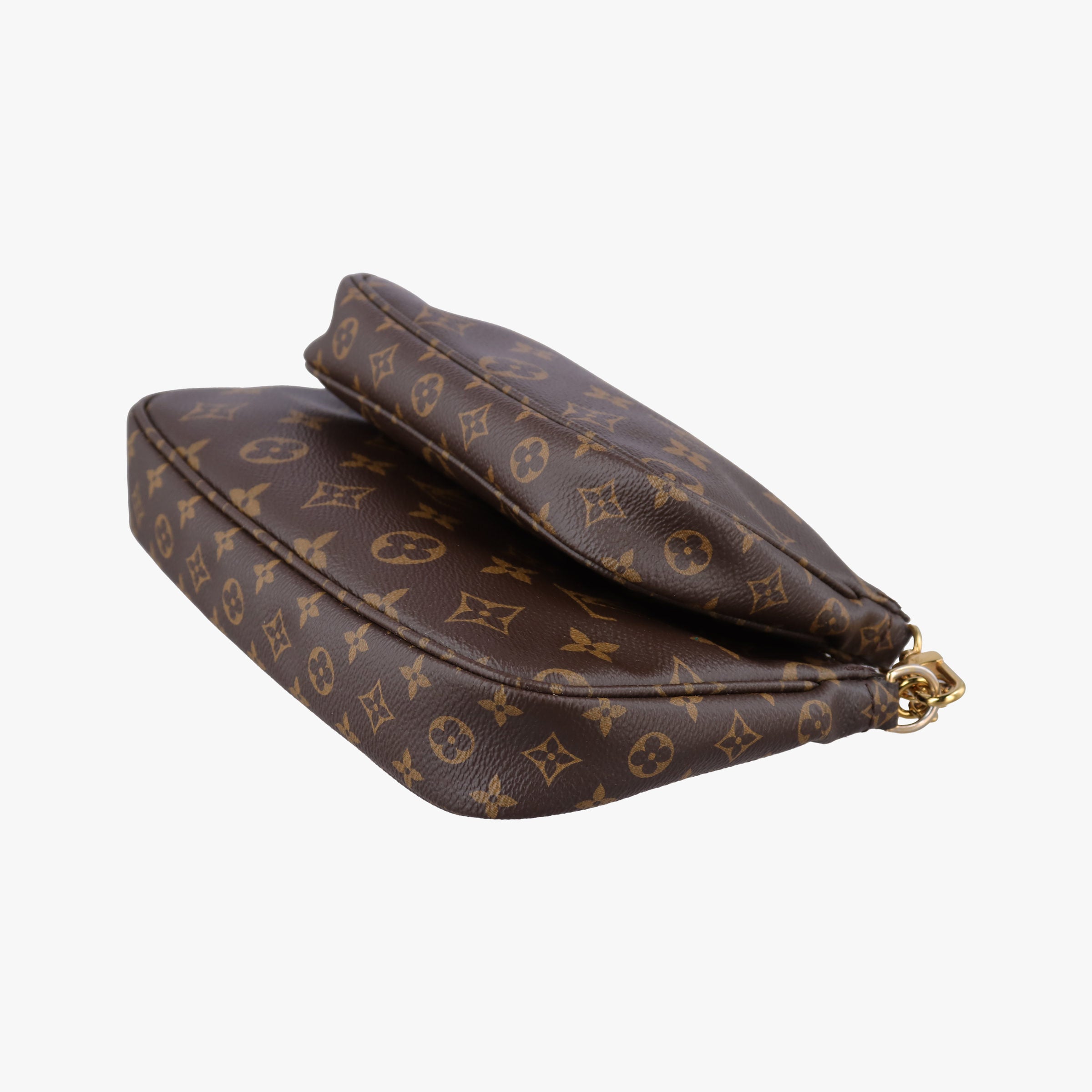MULTI POCHETTE ACCESSOIRES MARRON×ROSE CLAIRE Monogram Canvas M44840 SP4290ミュルティポシェットアクセソワール マロン×ローズ クレール モノグラムキャンバス M44840 SP4290