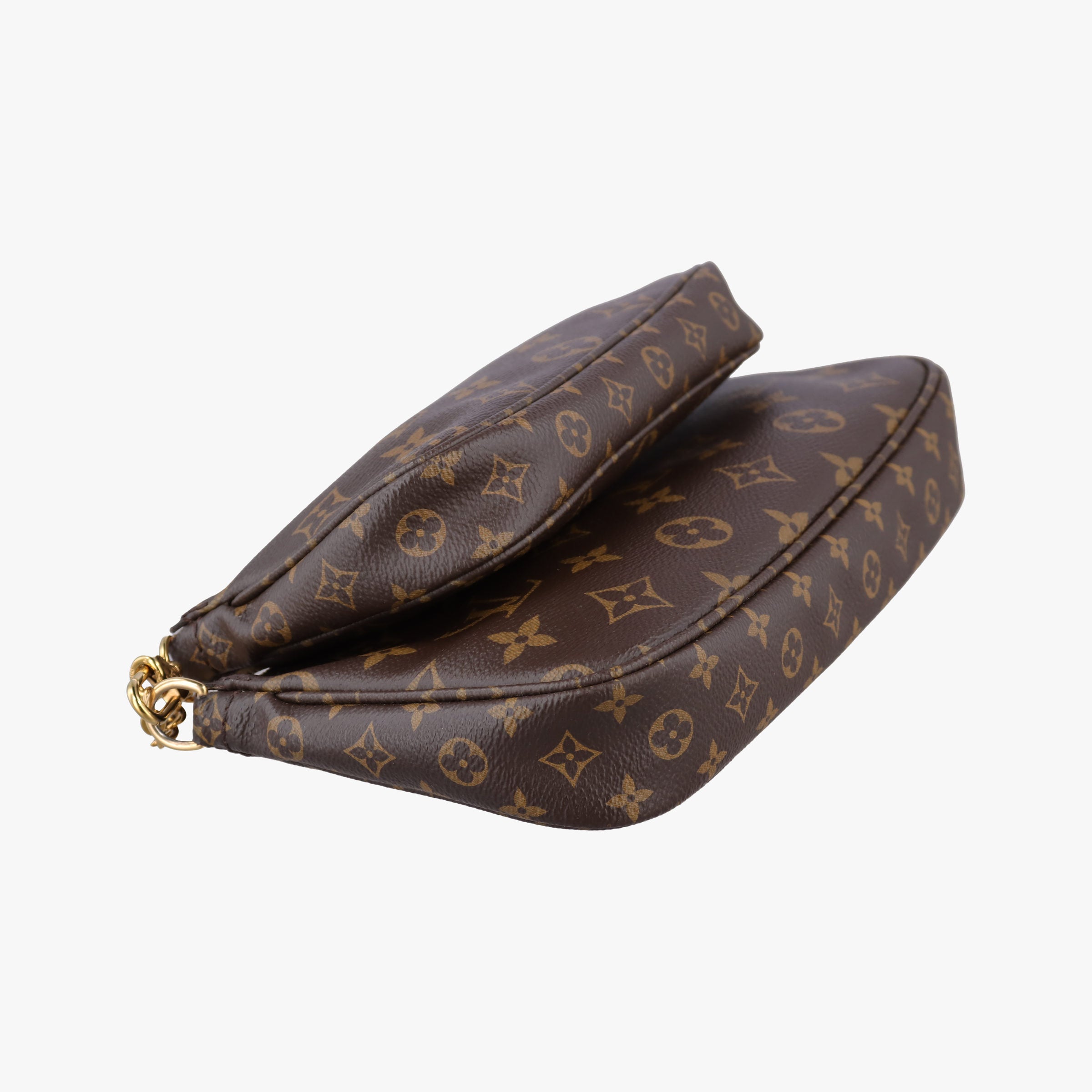 MULTI POCHETTE ACCESSOIRES MARRON×ROSE CLAIRE Monogram Canvas M44840 SP4290ミュルティポシェットアクセソワール マロン×ローズ クレール モノグラムキャンバス M44840 SP4290