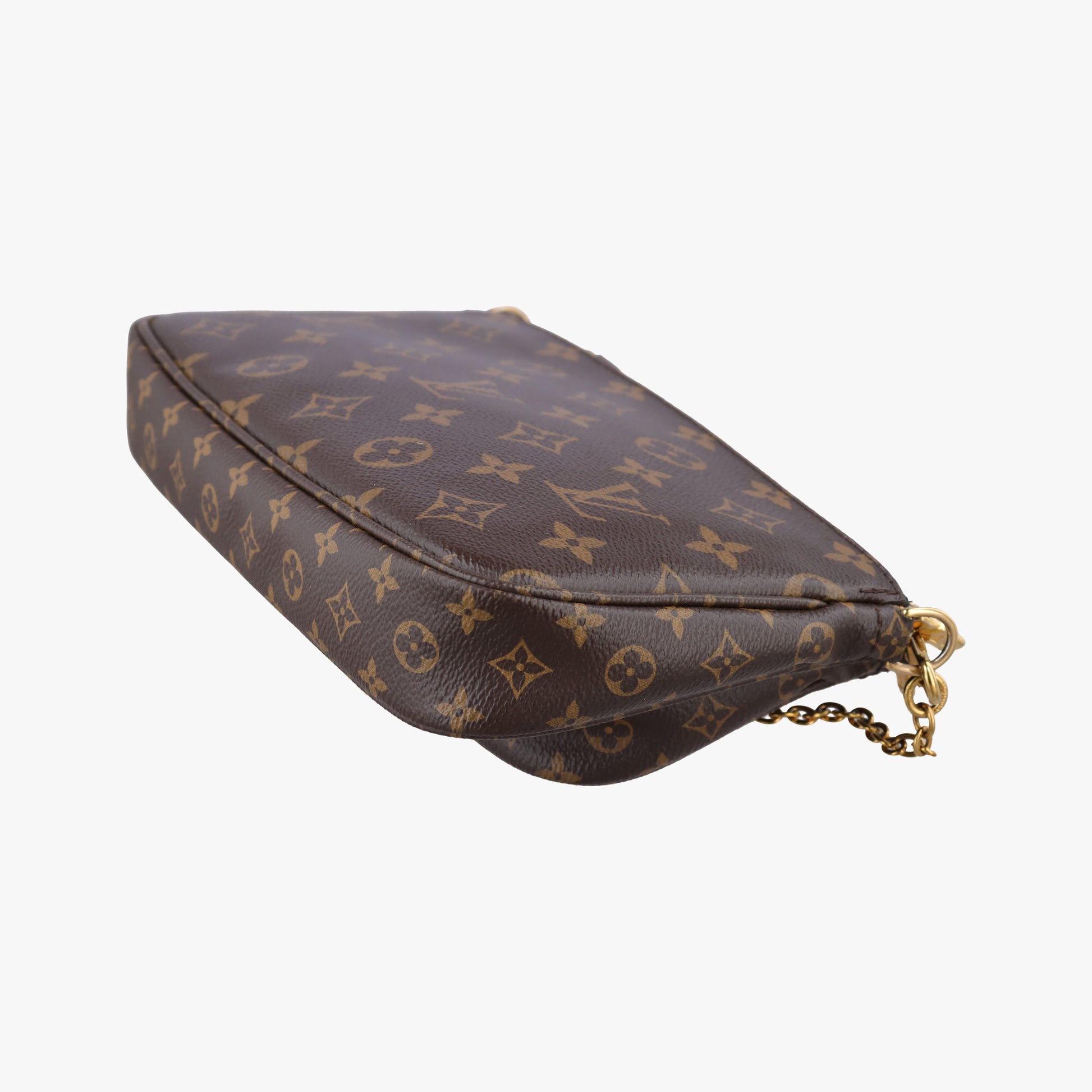 MULTI POCHETTE ACCESSOIRES MARRON×ROSE CLAIRE Monogram Canvas M44840 SP4290ミュルティポシェットアクセソワール マロン×ローズ クレール モノグラムキャンバス M44840 SP4290