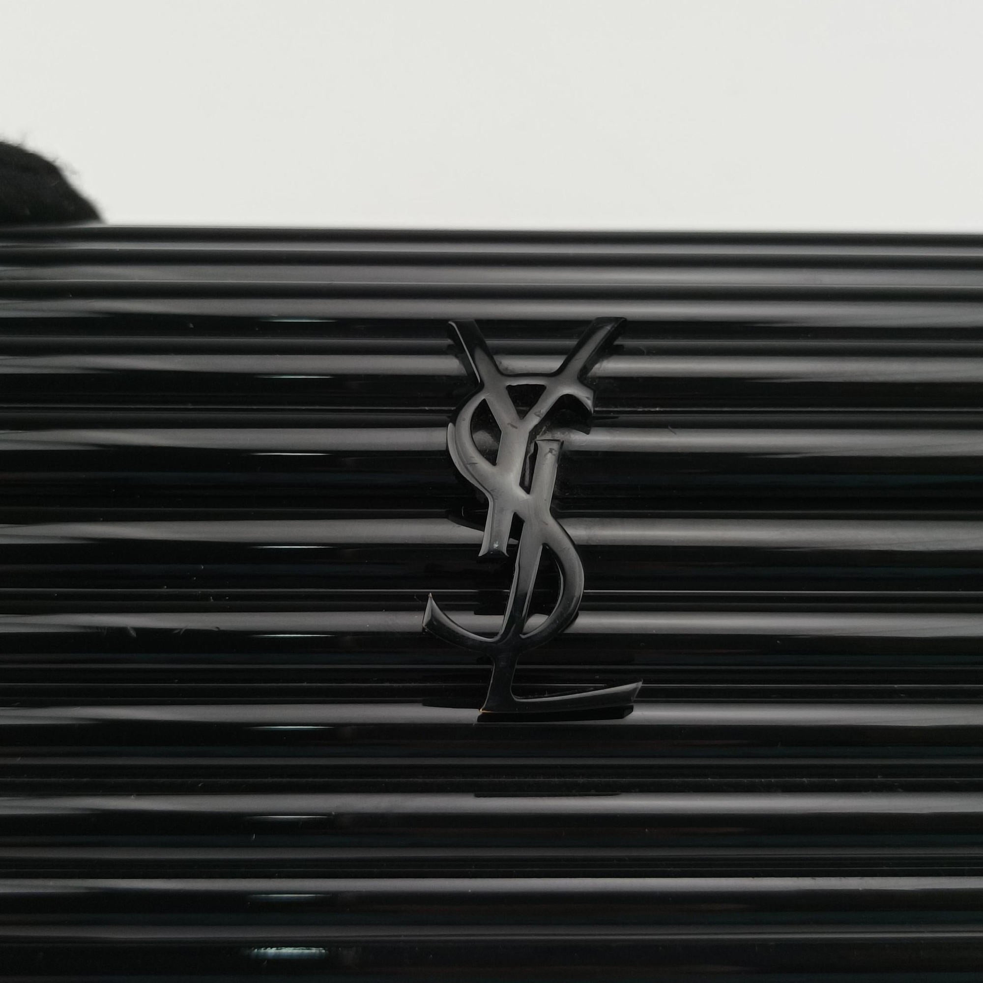 Fringe Monogram Opium Box Black Plexiglass 418593 ART418593.1016フリンジモノグラムオピウムボックス ブラック プレキシガラス 418593 ART418593.1016