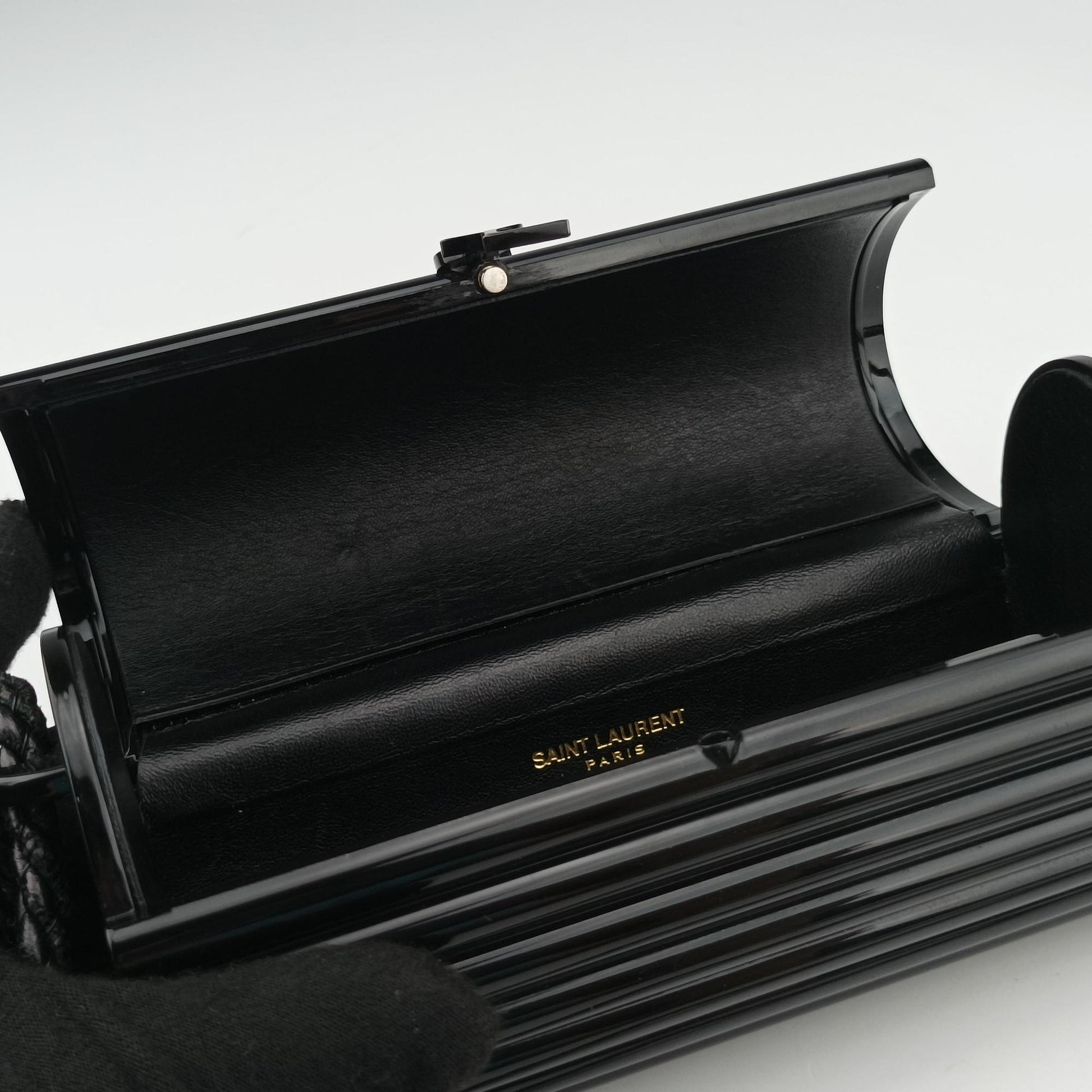 Fringe Monogram Opium Box Black Plexiglass 418593 ART418593.1016フリンジモノグラムオピウムボックス ブラック プレキシガラス 418593 ART418593.1016