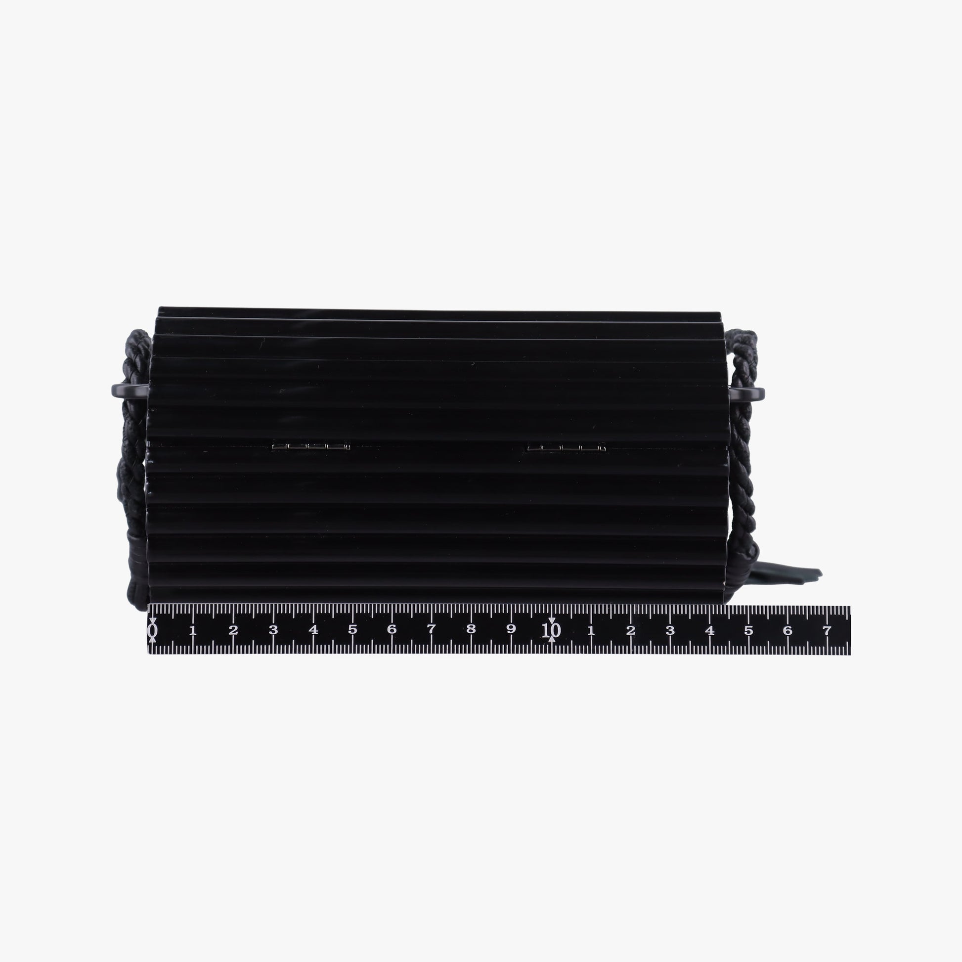 Fringe Monogram Opium Box Black Plexiglass 418593 ART418593.1016フリンジモノグラムオピウムボックス ブラック プレキシガラス 418593 ART418593.1016
